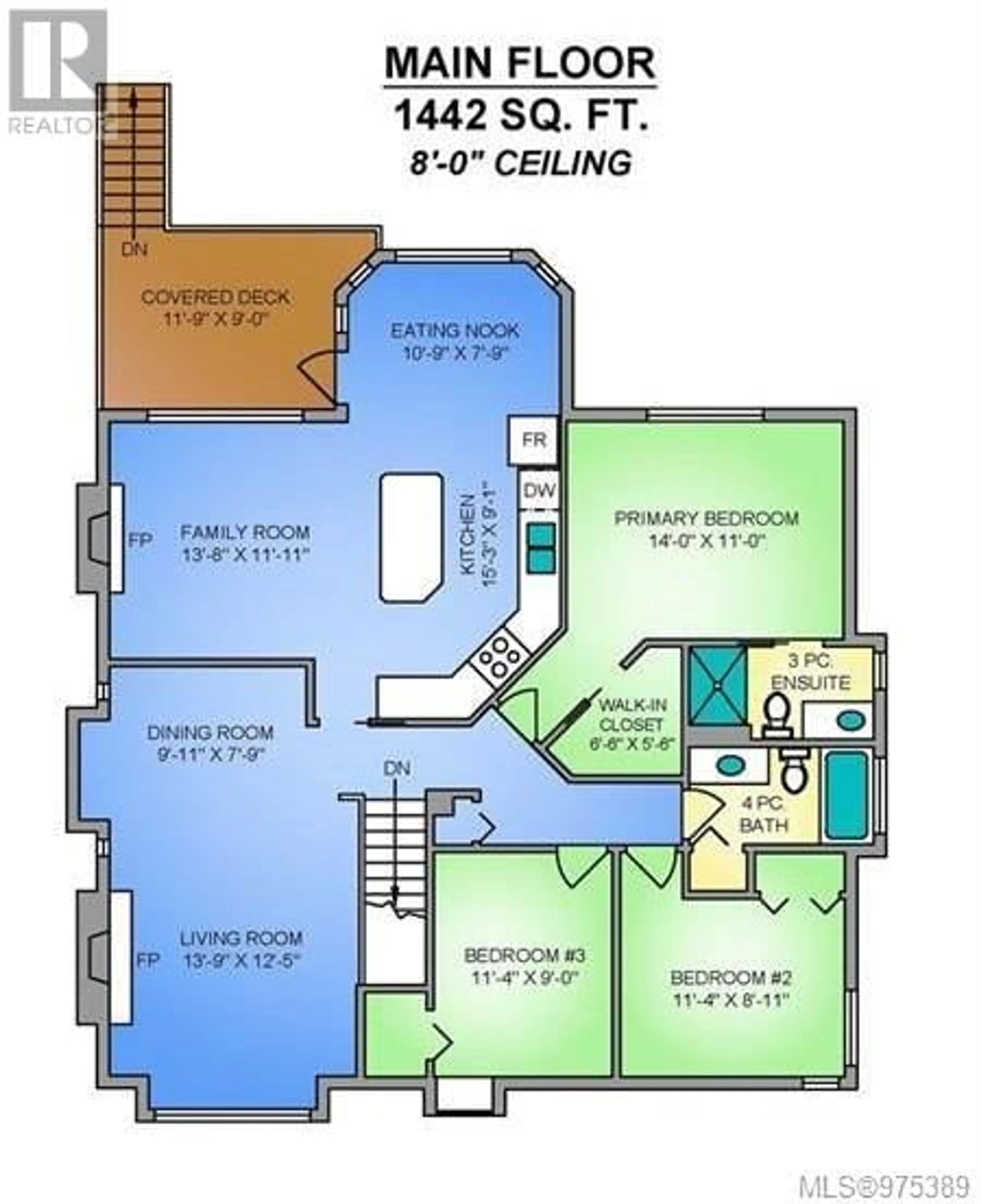 Floor plan for 3796 Avonlea Dr, Nanaimo British Columbia V9T6R1