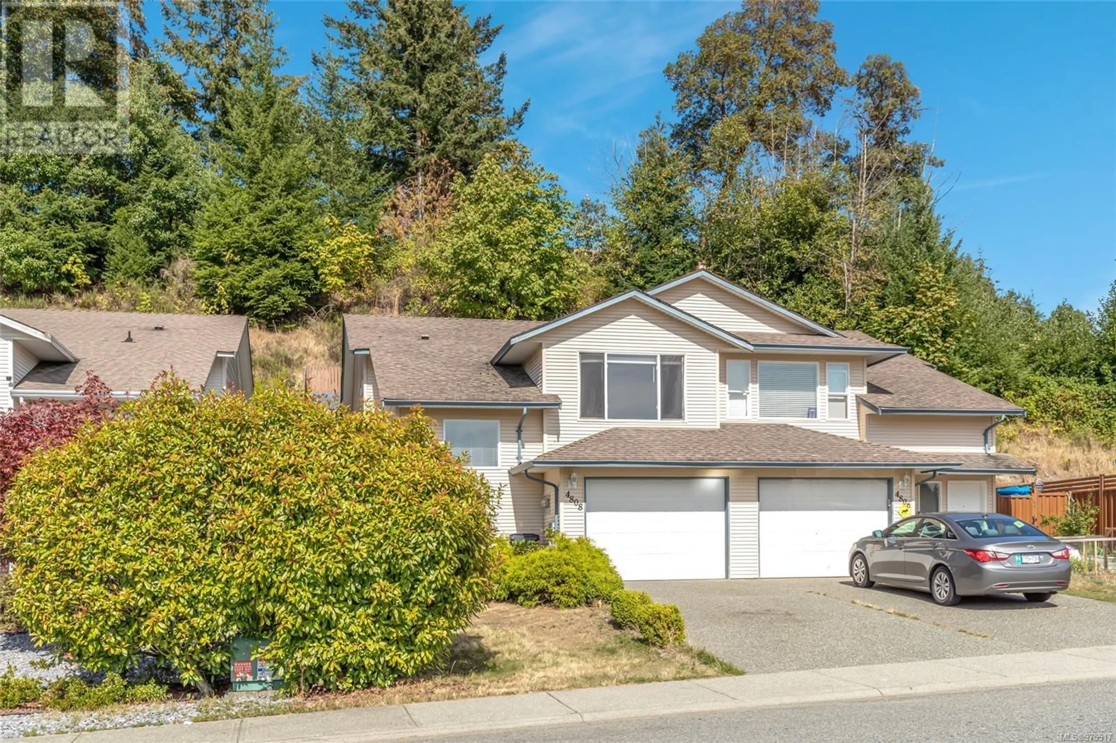 Frontside or backside of a home, the street view for 4808 Fairbrook Cres, Nanaimo British Columbia V9T6M6