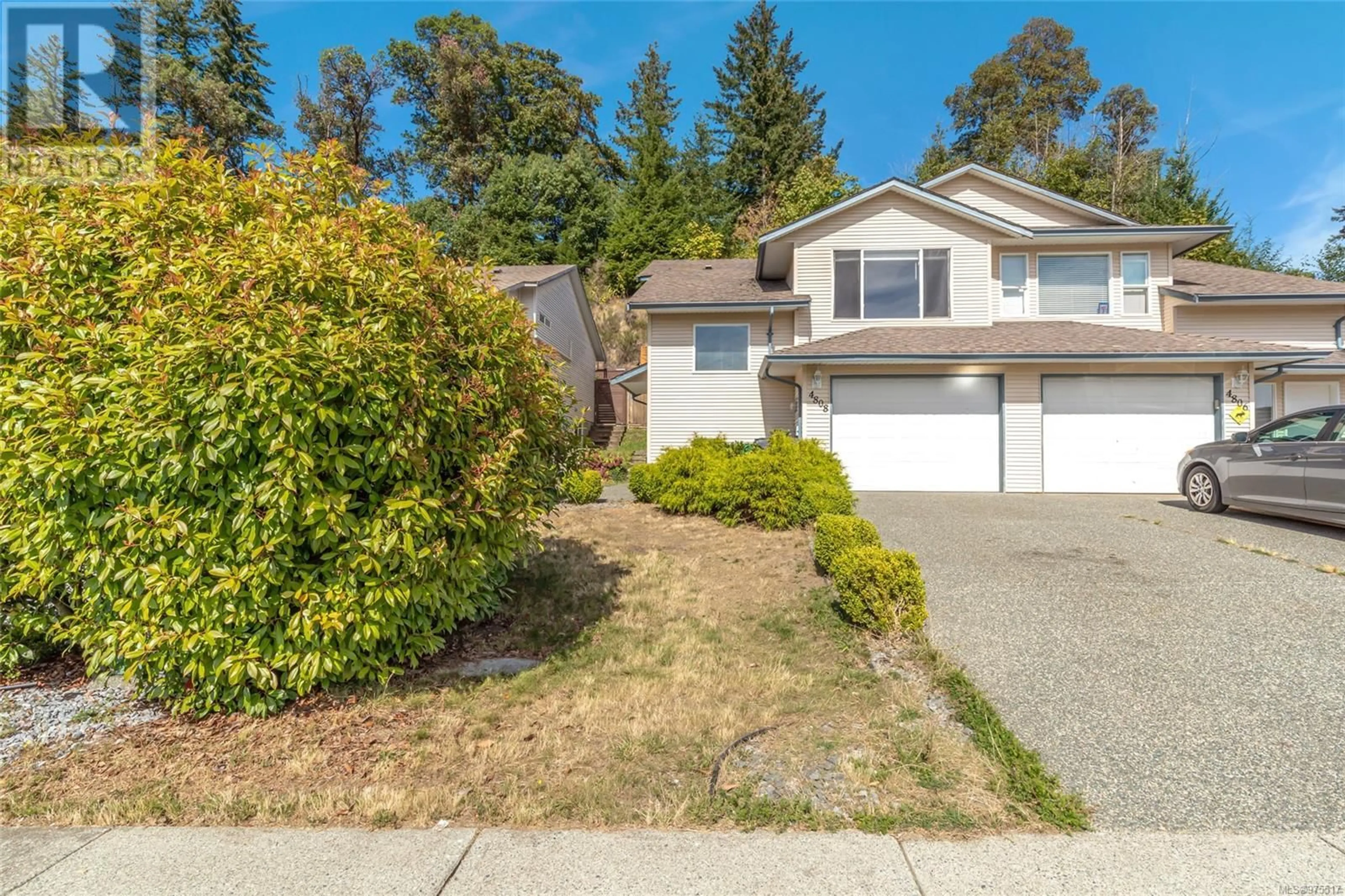 Frontside or backside of a home, the street view for 4808 Fairbrook Cres, Nanaimo British Columbia V9T6M6