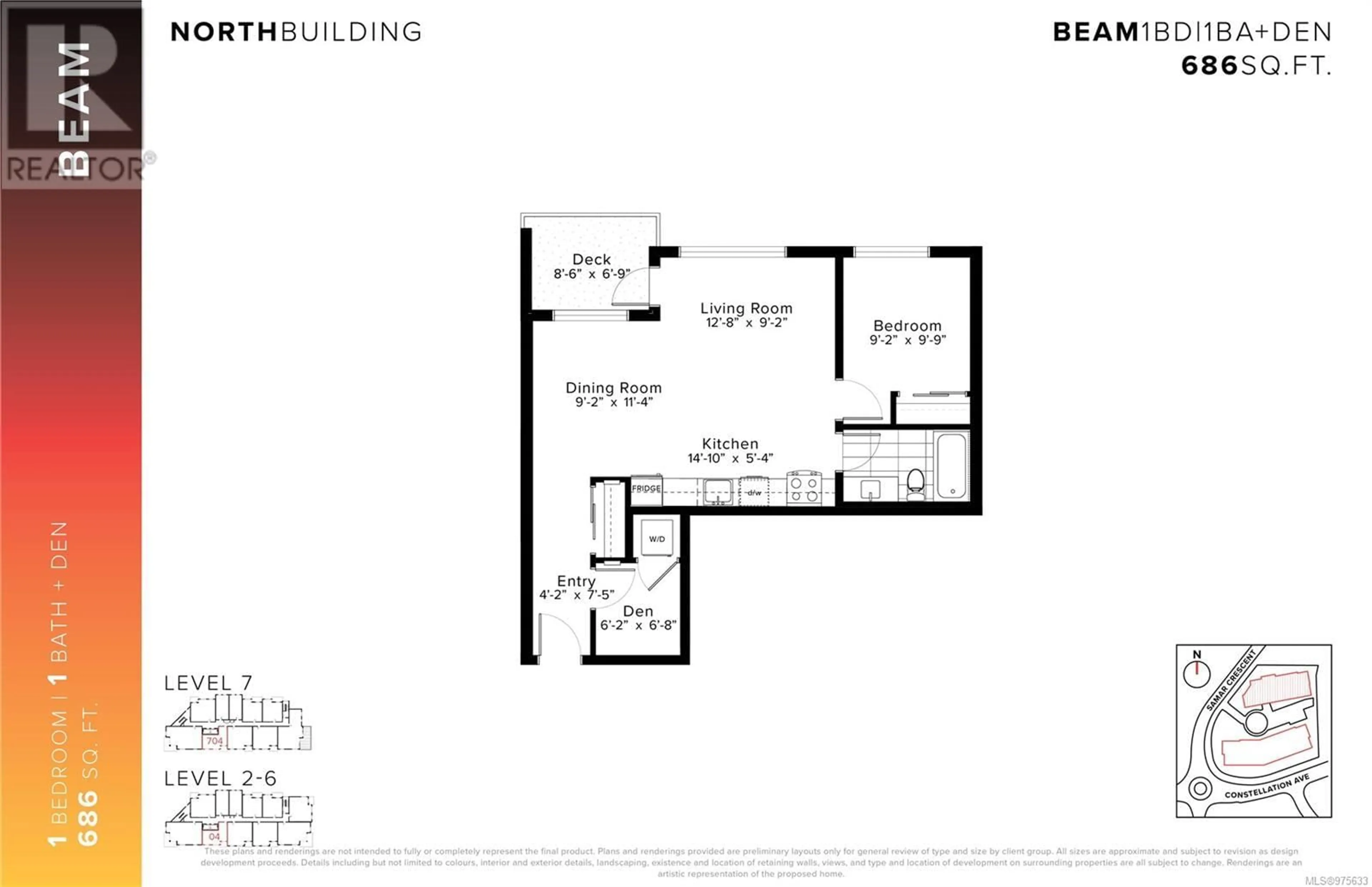 Floor plan for 404 1114 Samar Cres, Langford British Columbia V9B3R6