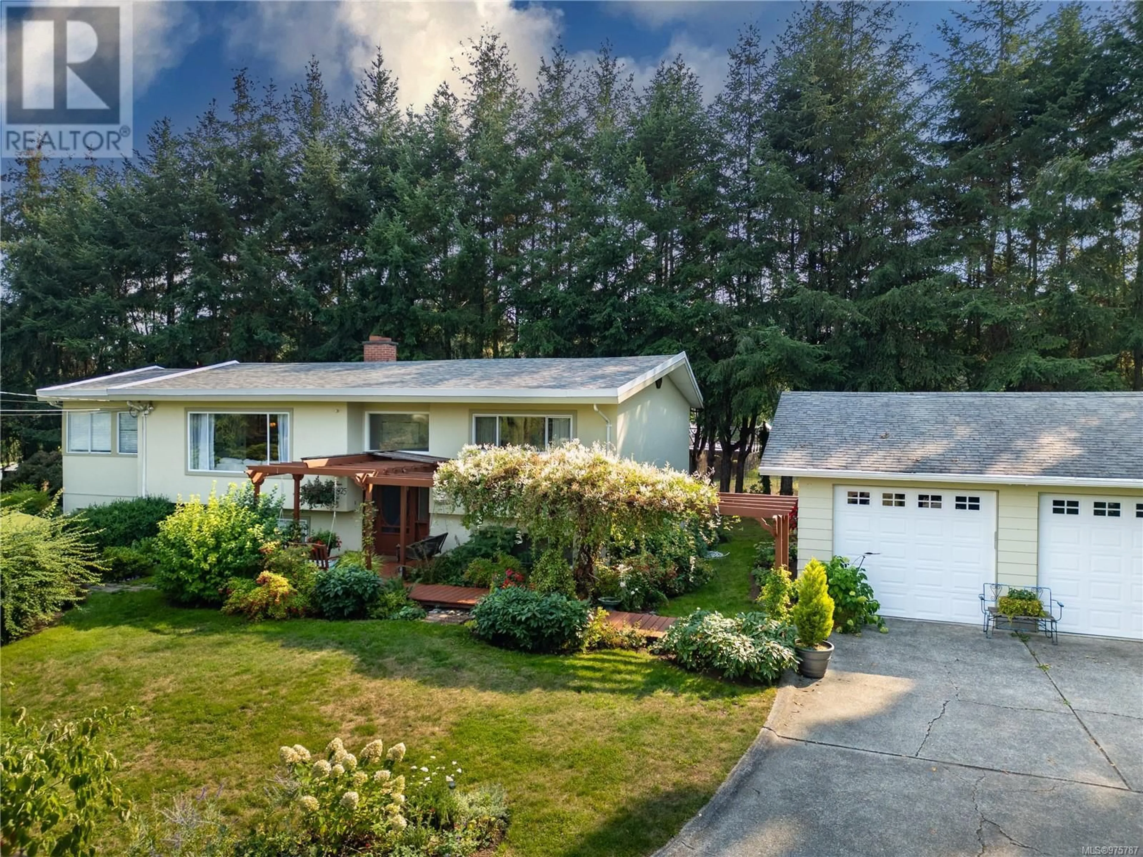 Frontside or backside of a home for 1925 Hovey Rd, Central Saanich British Columbia V8M1V8