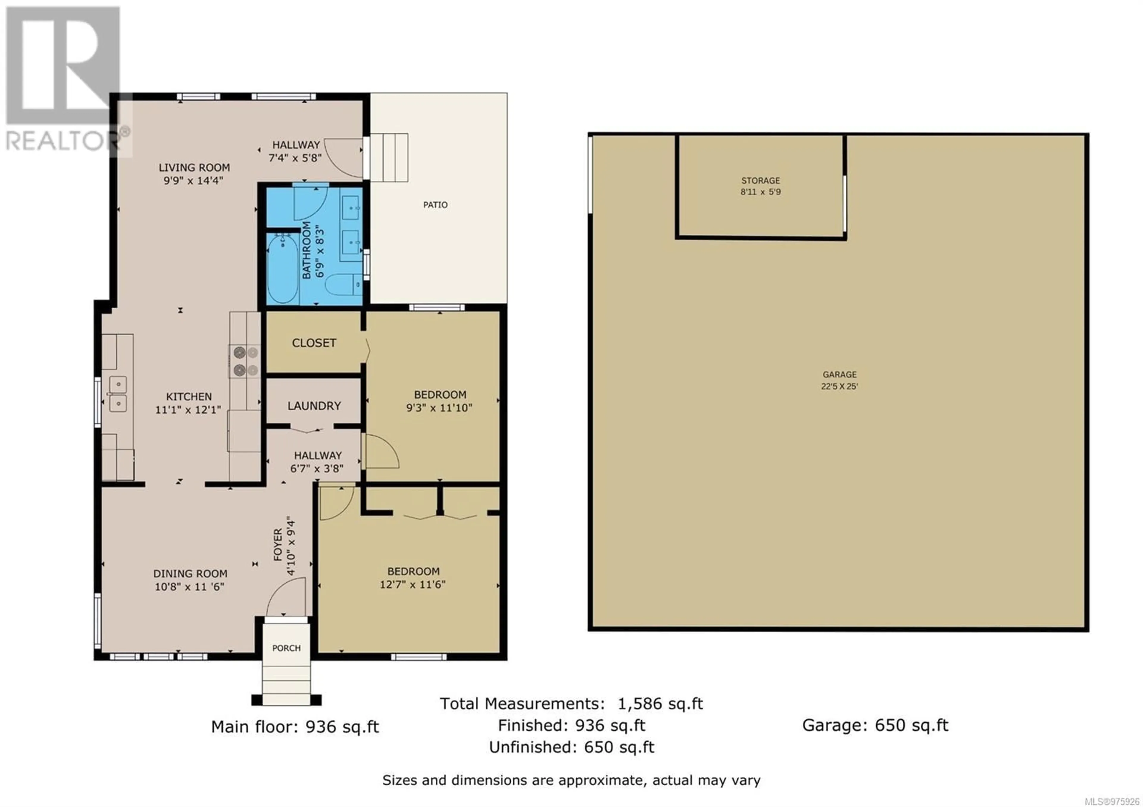 Floor plan for 921 Trunk Rd, Duncan British Columbia V9L2R9