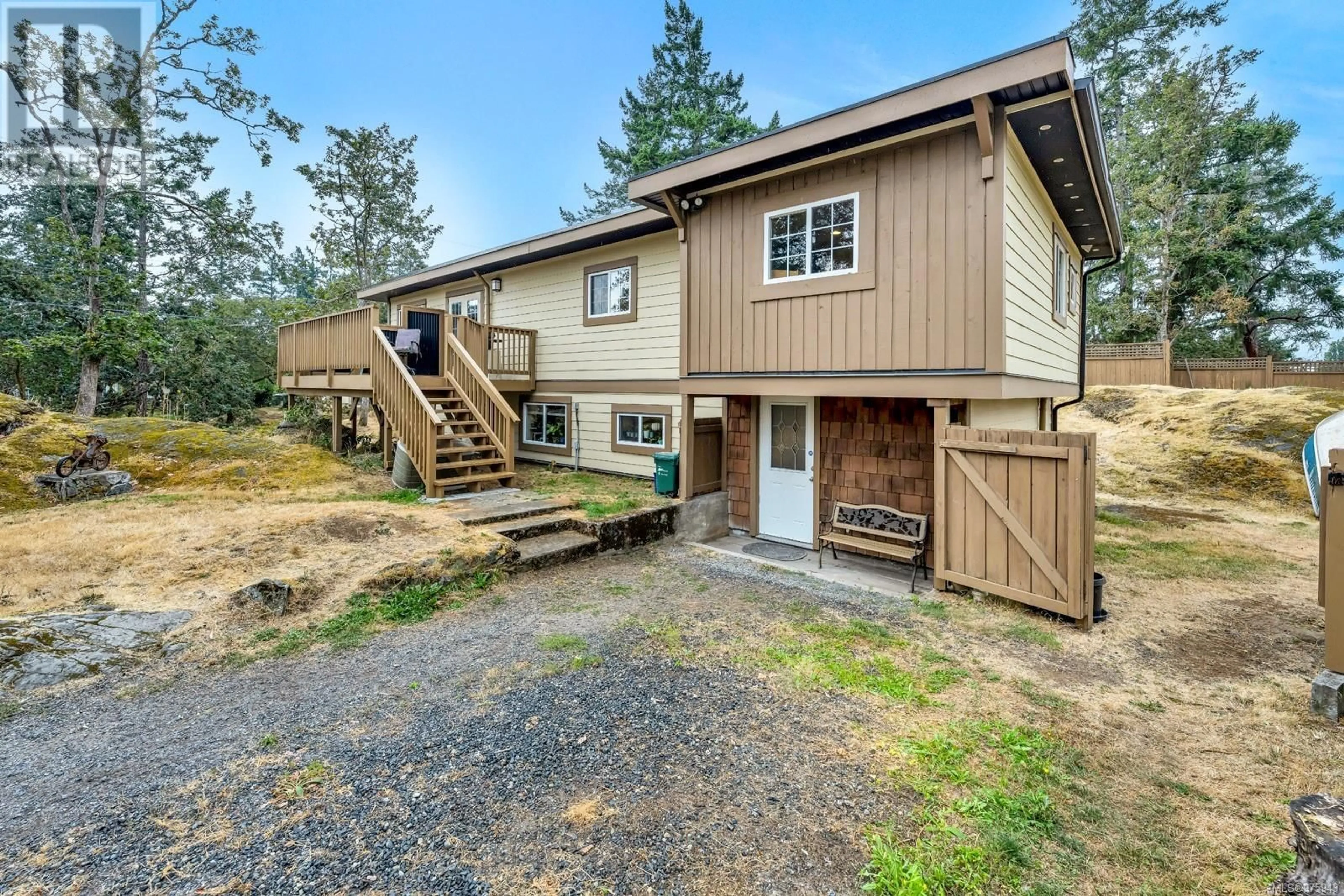 Frontside or backside of a home, cottage for 2586 Rainville Rd, Langford British Columbia V9B3N1