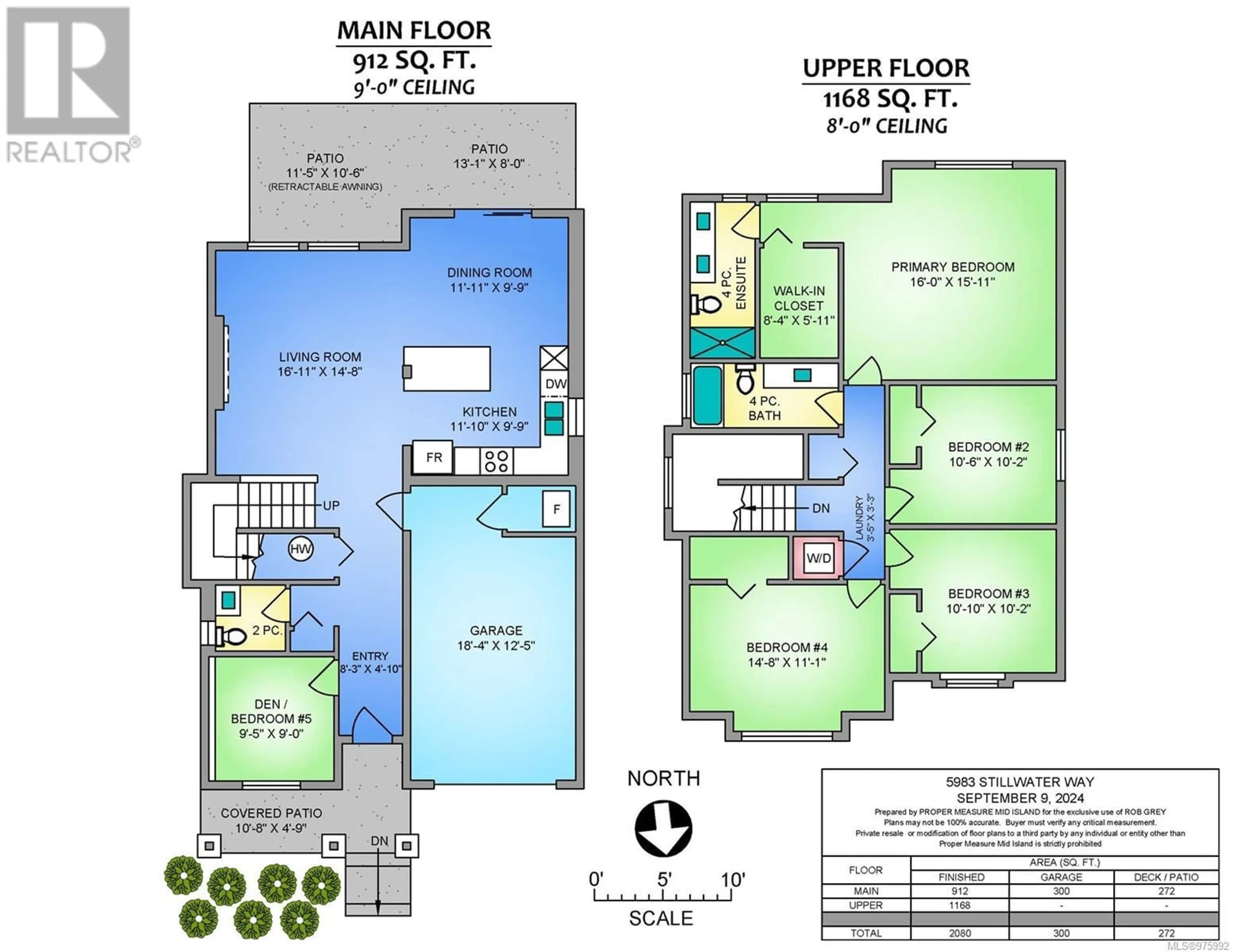 Floor plan for 5983 Stillwater Way, Nanaimo British Columbia V9T0J6