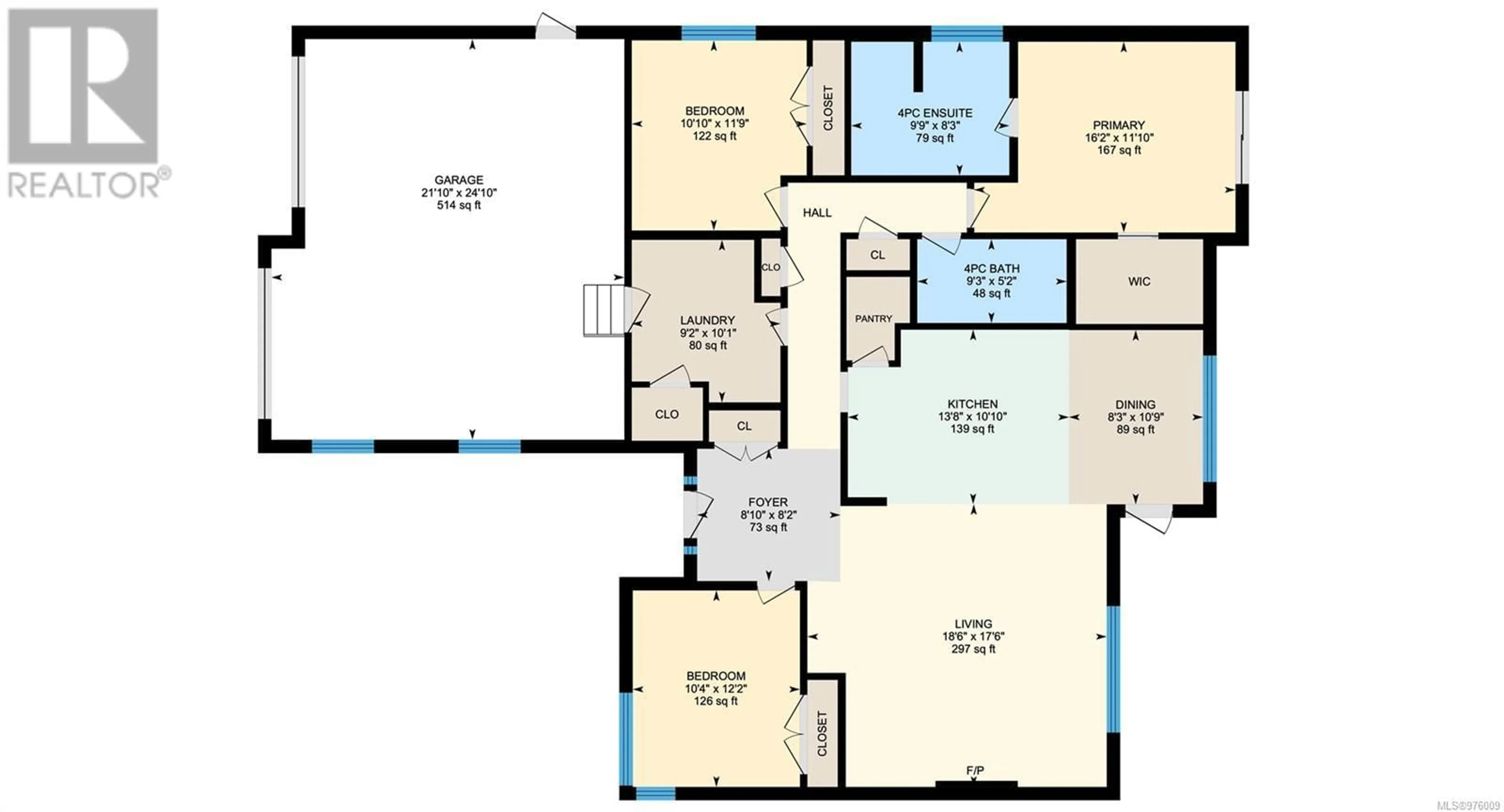 Floor plan for 752 Beaver Creek Blvd, Campbell River British Columbia V9H0E9