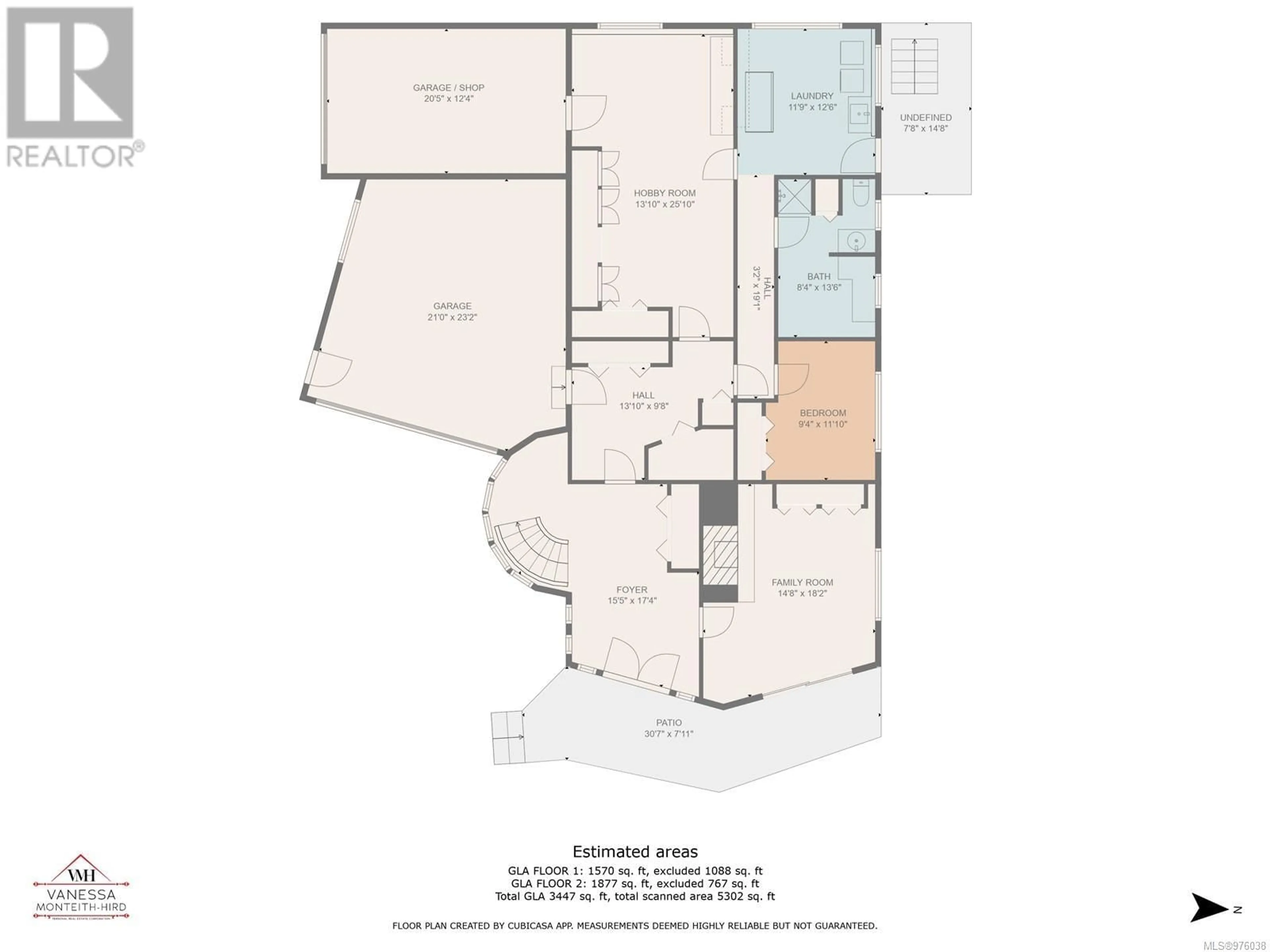 Floor plan for 420 Carnegie St, Campbell River British Columbia V9W6N7