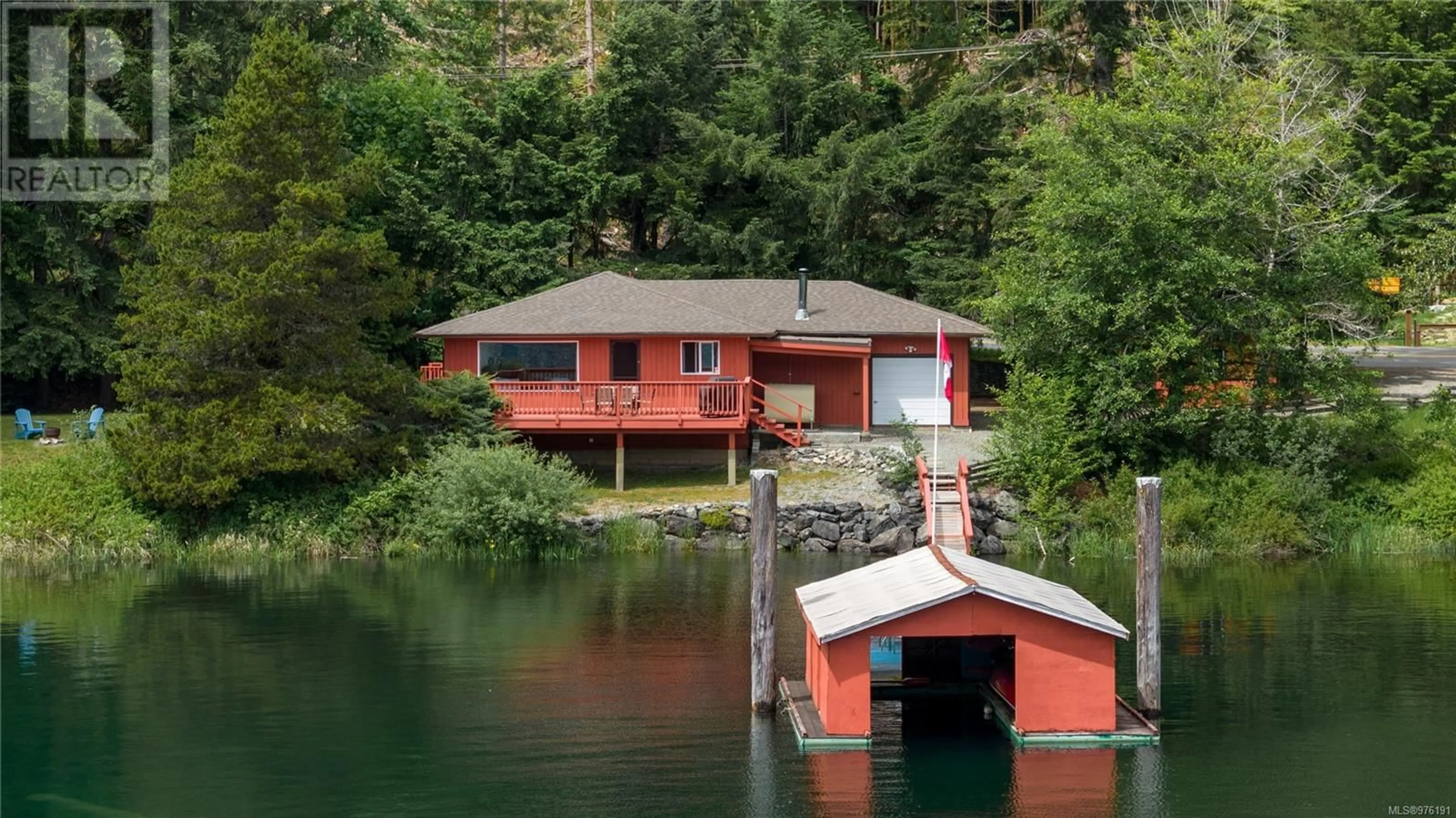 A pic from exterior of the house or condo, cottage for 8604 North Shore Rd, Lake Cowichan British Columbia V0R2G0