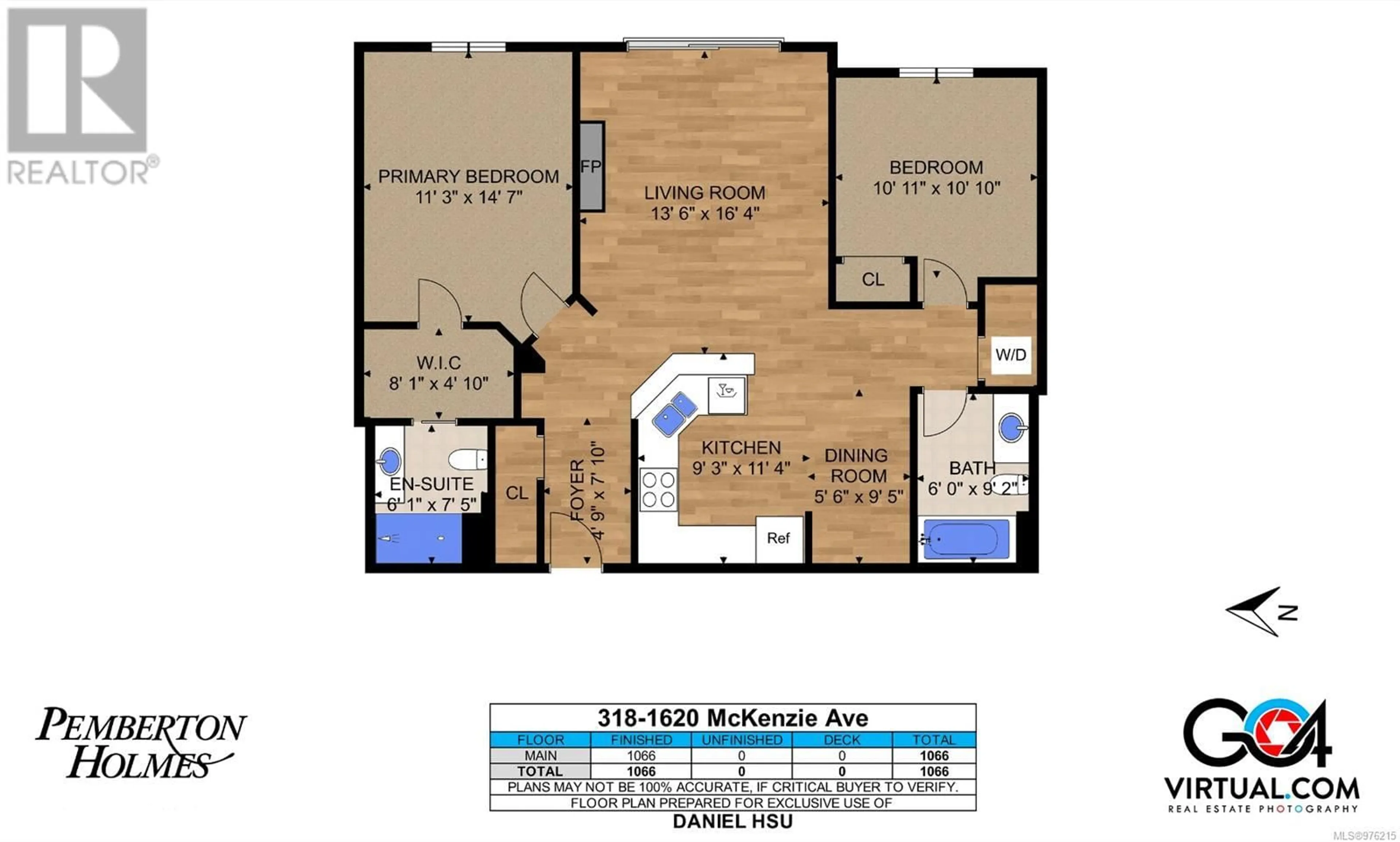 Floor plan for 318 1620 McKenzie Ave, Saanich British Columbia V8N0A1