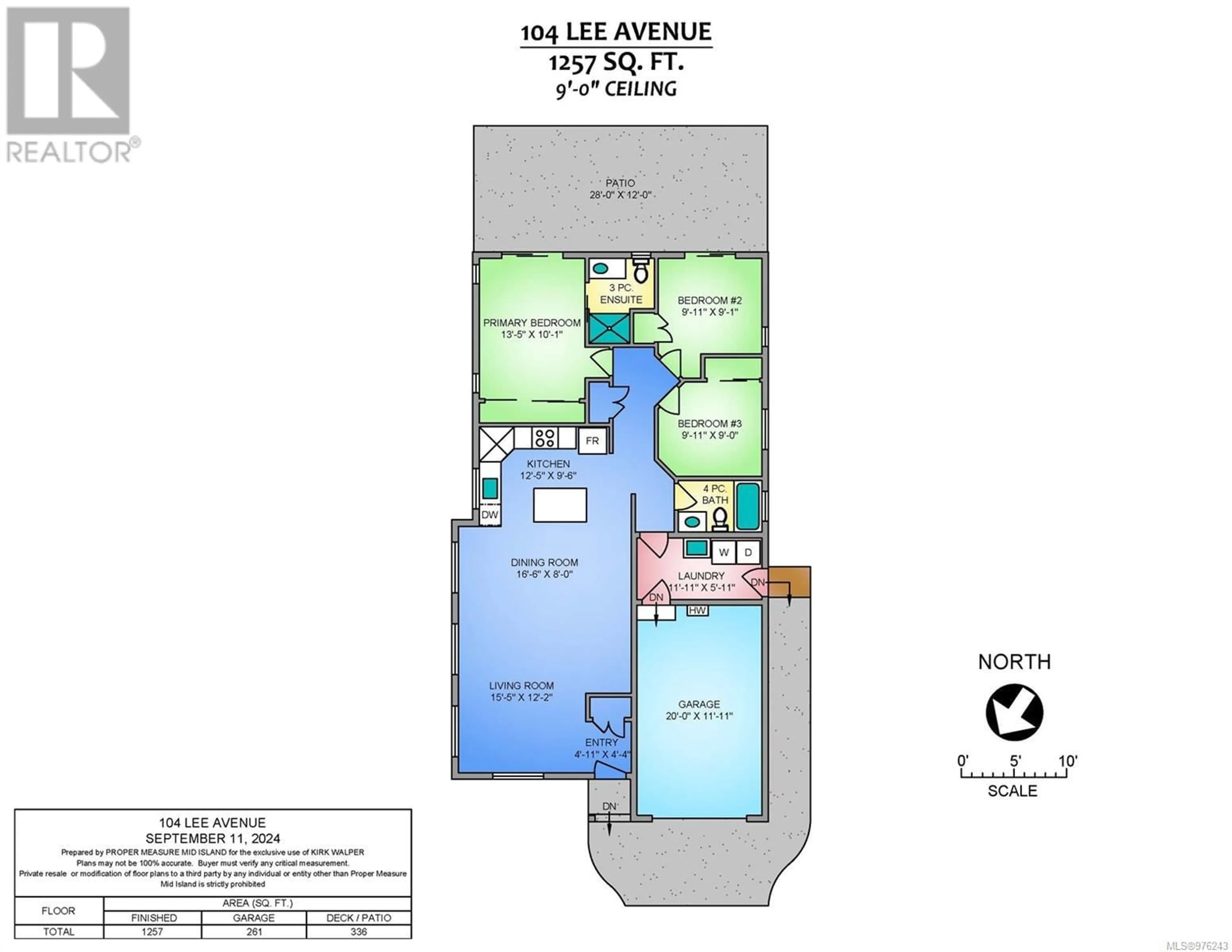 Floor plan for 104 Lee Ave, Parksville British Columbia V9P1L9