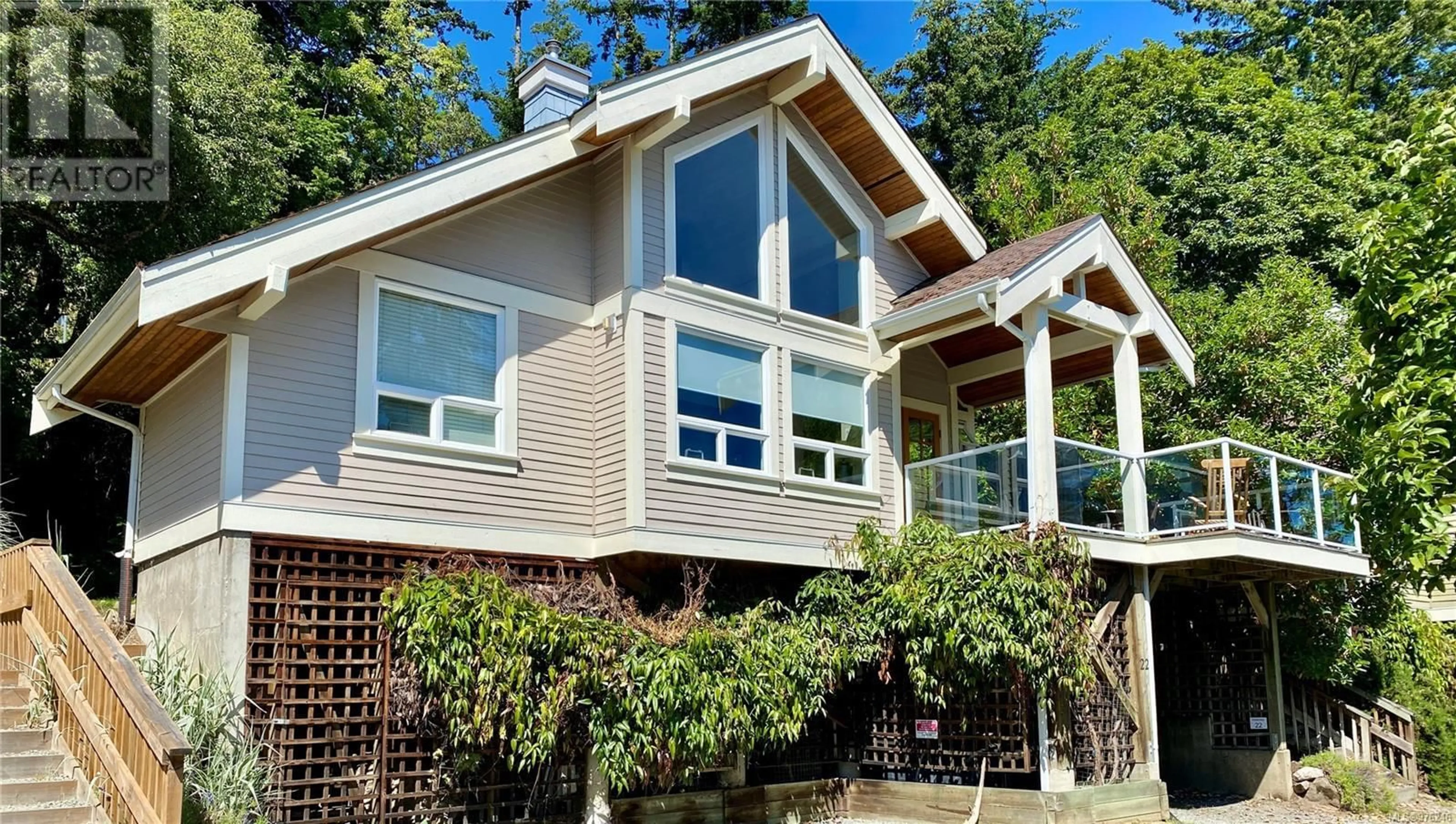 Home with vinyl exterior material for 22a 2315 Mackinnon Rd, Pender Island British Columbia V0N2M1