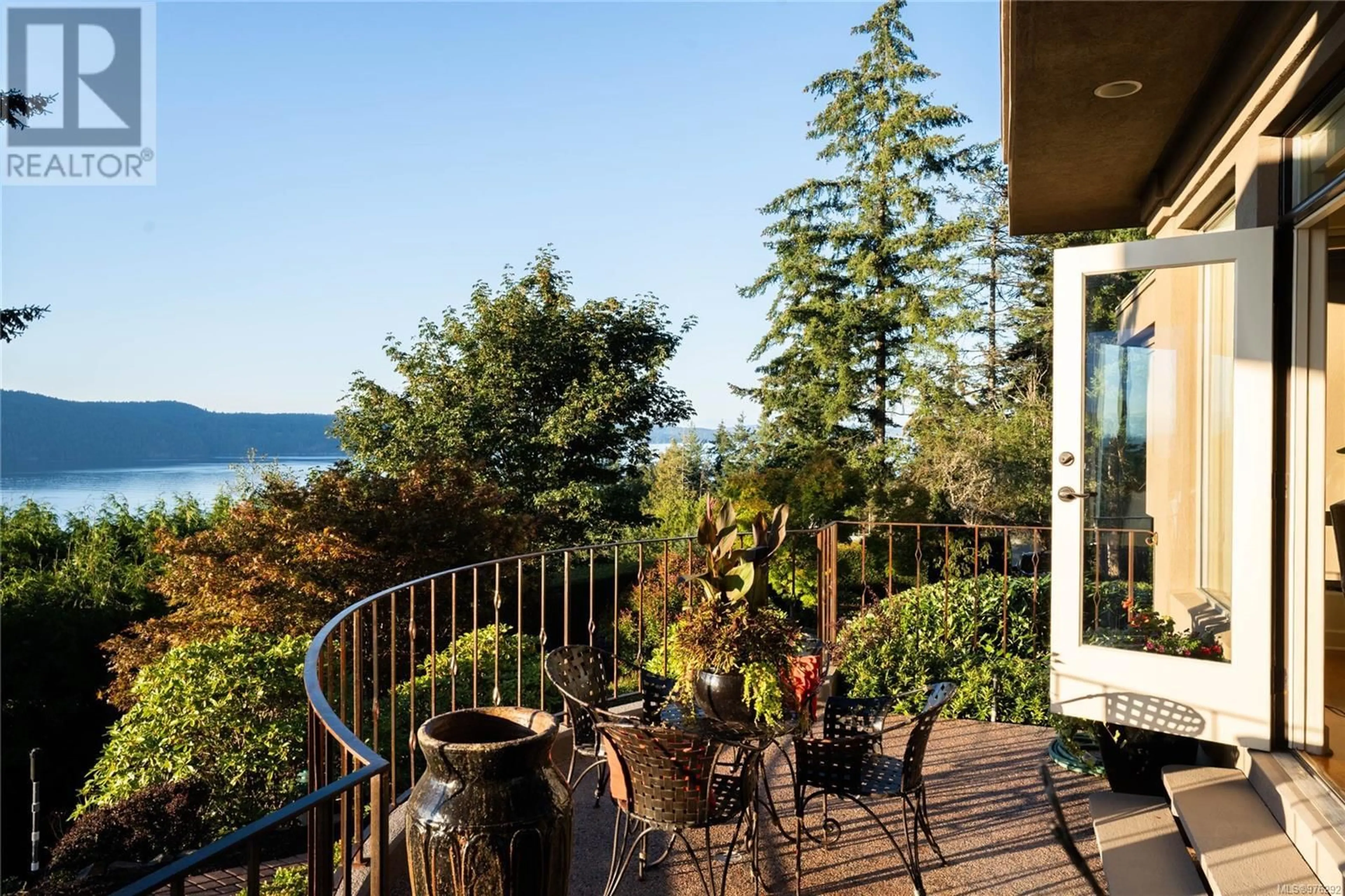 Patio, water/lake/river/ocean view for 1145 Treadwell Dr, North Saanich British Columbia V8L5L2