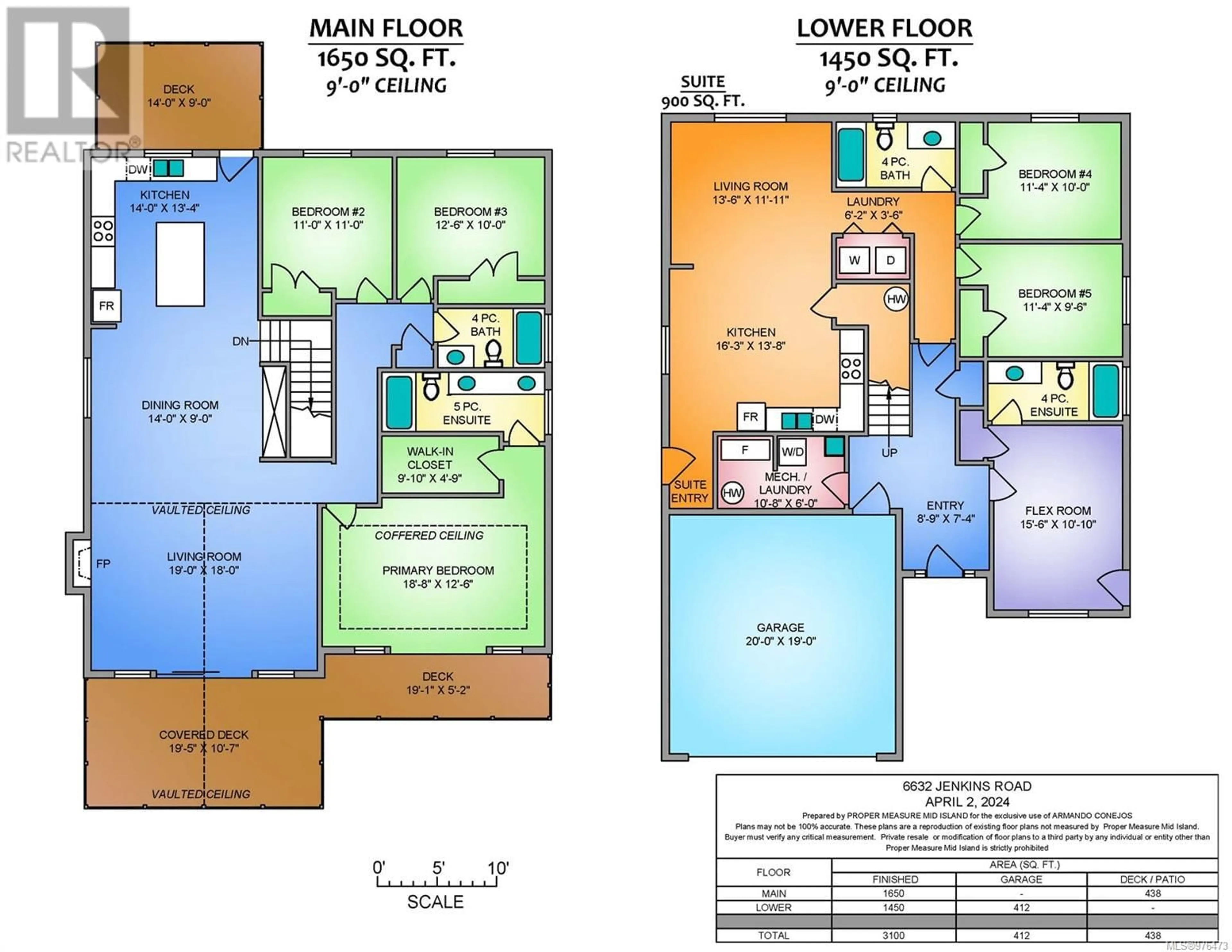 Floor plan for 6632 Jenkins Rd, Nanaimo British Columbia V9T6G8