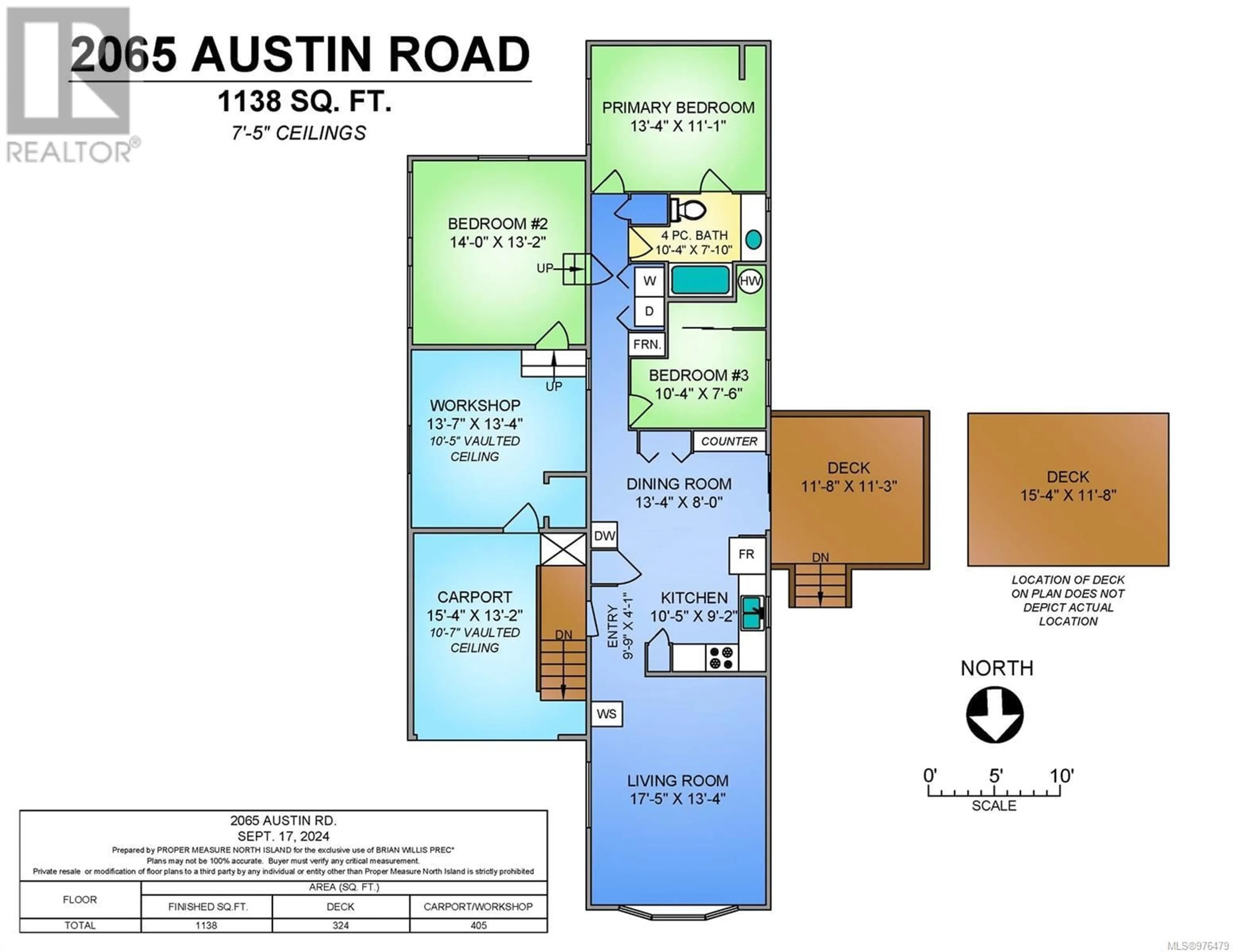 Floor plan for 2065 Austin Rd, Comox British Columbia V9M3Z4