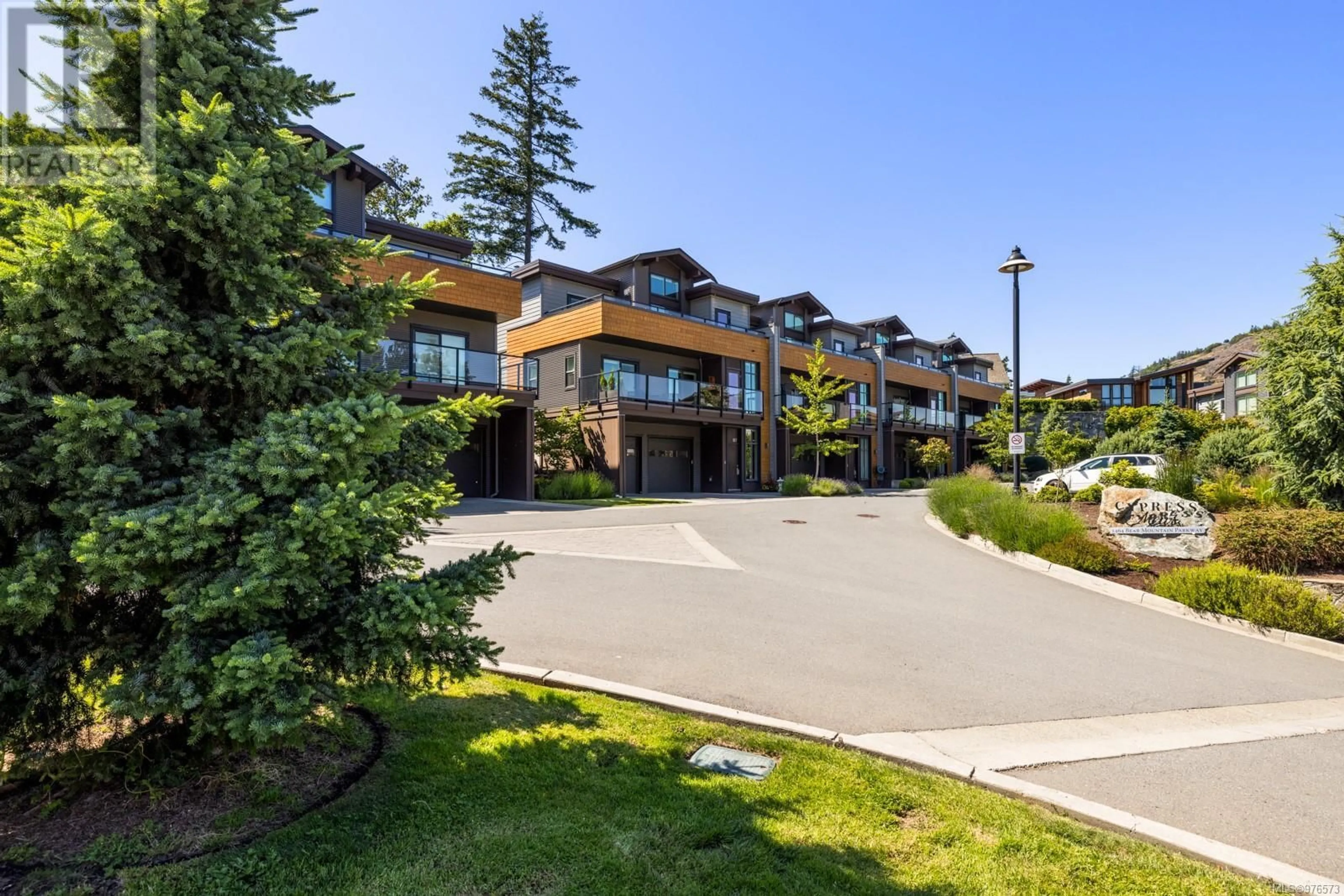 A pic from exterior of the house or condo, mountain for 107 1464 Bear Mountain Pkwy, Langford British Columbia V9B0R1