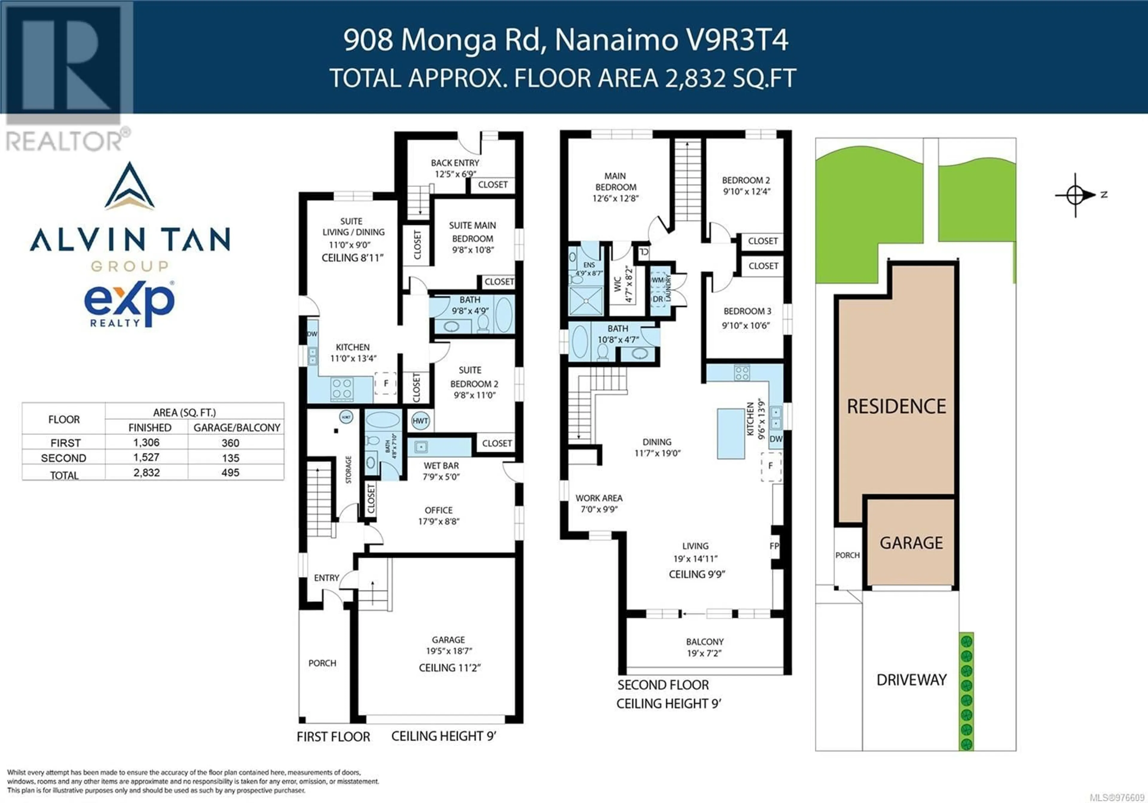 Floor plan for 908 Monga Rd, Nanaimo British Columbia V9R3T4