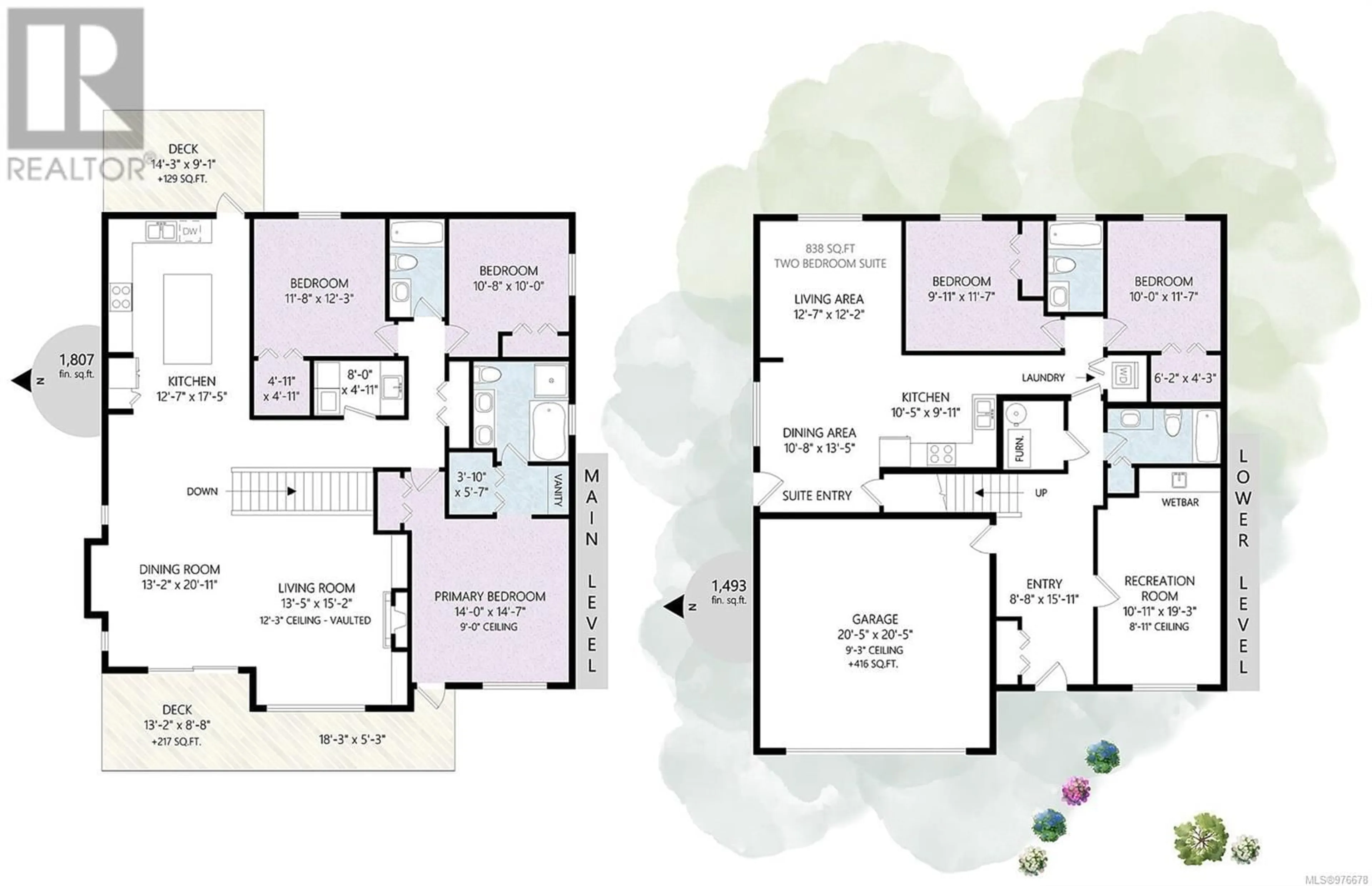 Floor plan for 3765 Marjorie Way, Nanaimo British Columbia V9T0K3