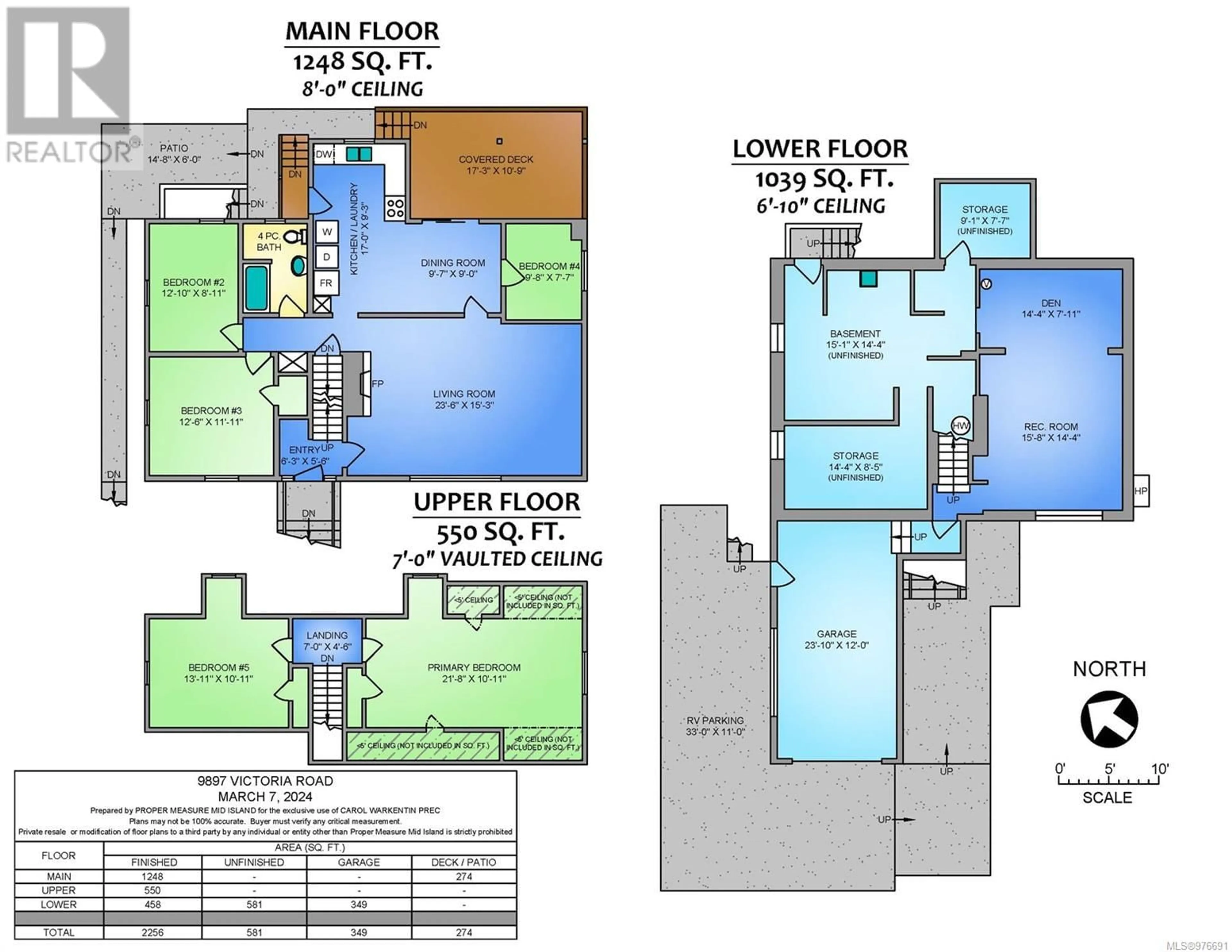 Floor plan for 9897 Victoria Rd, Chemainus British Columbia V0R1K2