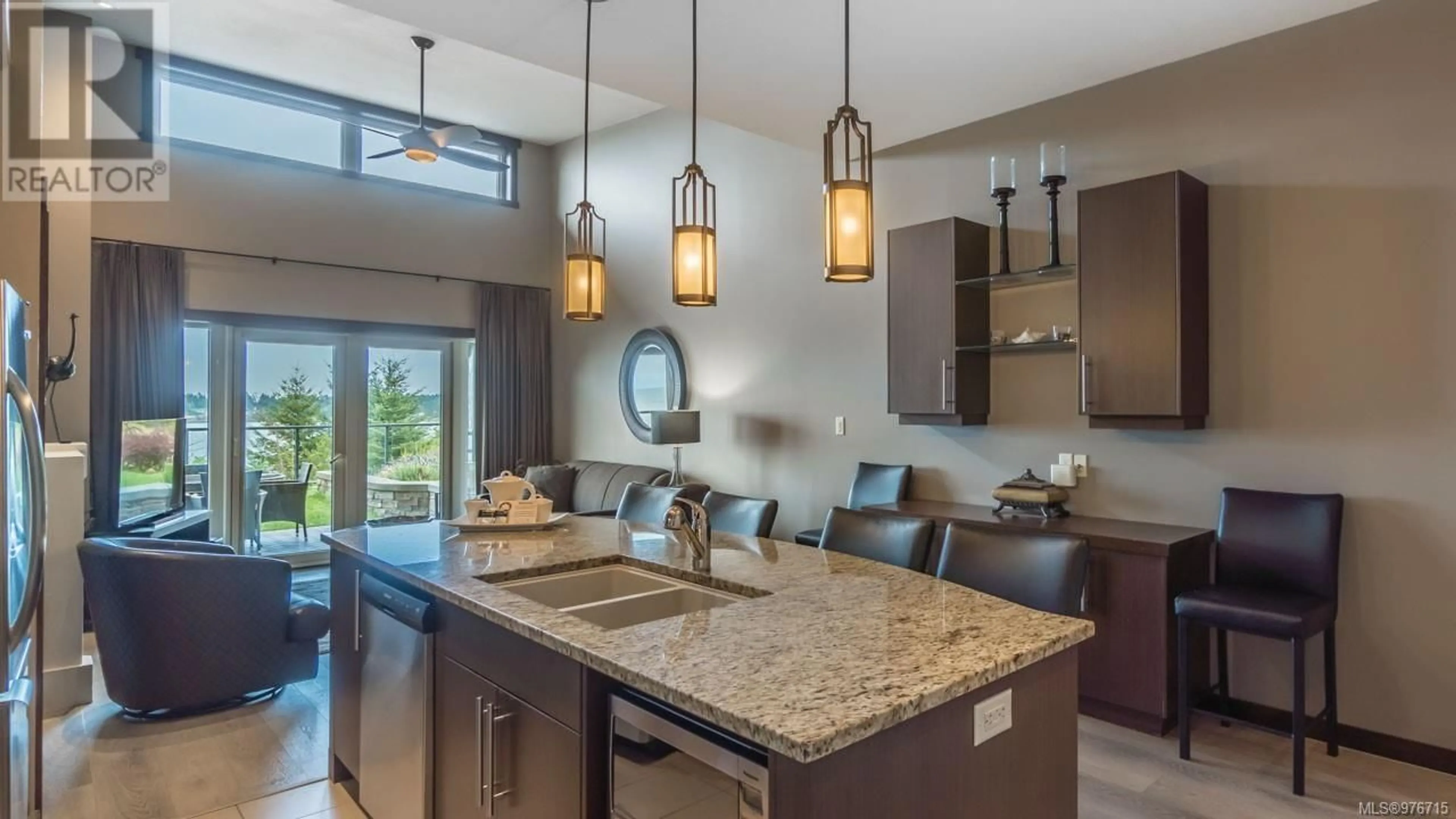 Open concept kitchen for 1111 SA1 1175 Resort Dr, Parksville British Columbia V9P2E3