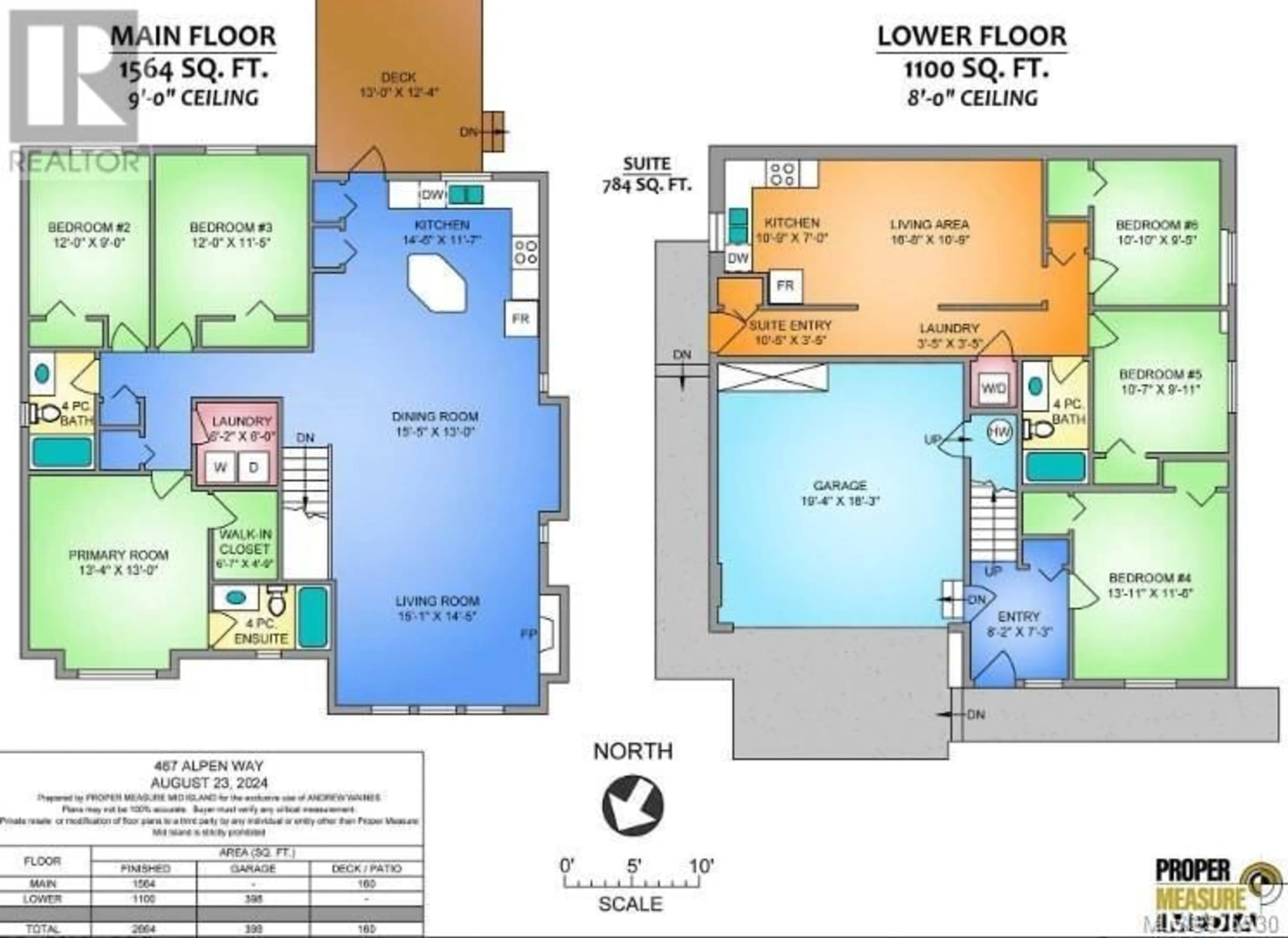 Floor plan for 467 Alpen Way, Nanaimo British Columbia V9R0C1