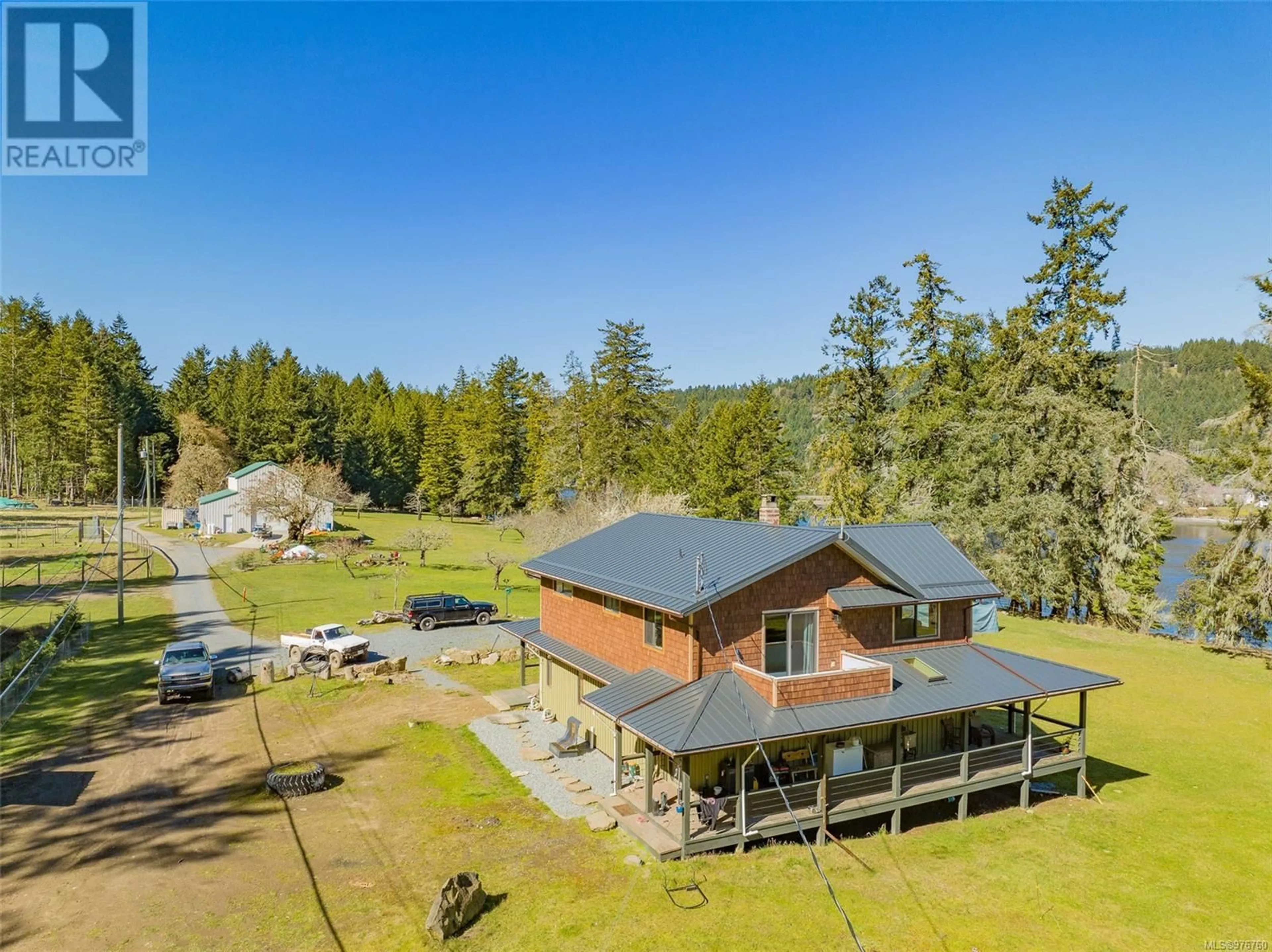 Frontside or backside of a home, cottage for 745 Weathers Way, Mudge Island British Columbia V0R1X6