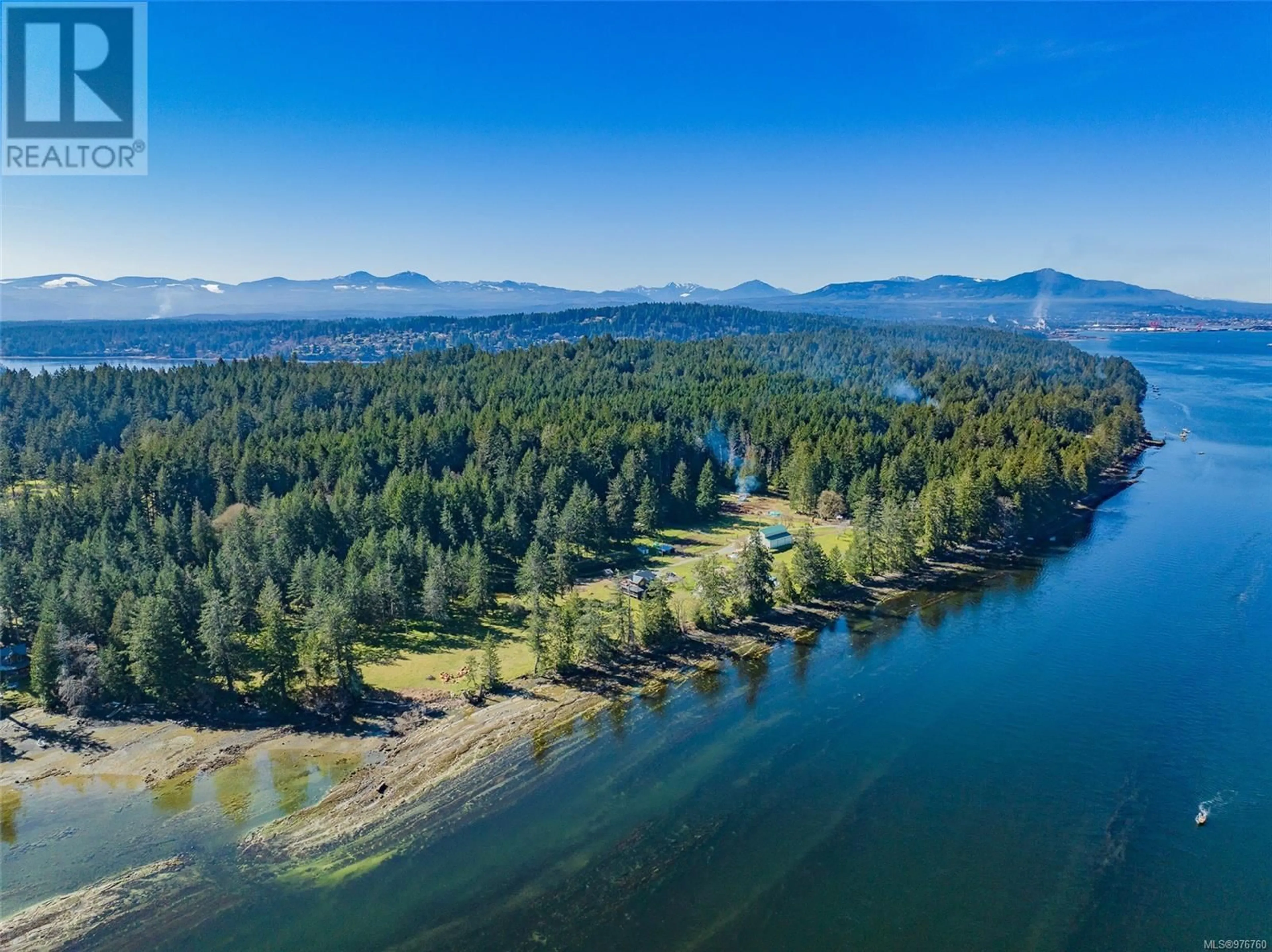 A pic from exterior of the house or condo, the view of lake or river for 745 Weathers Way, Mudge Island British Columbia V0R1X6