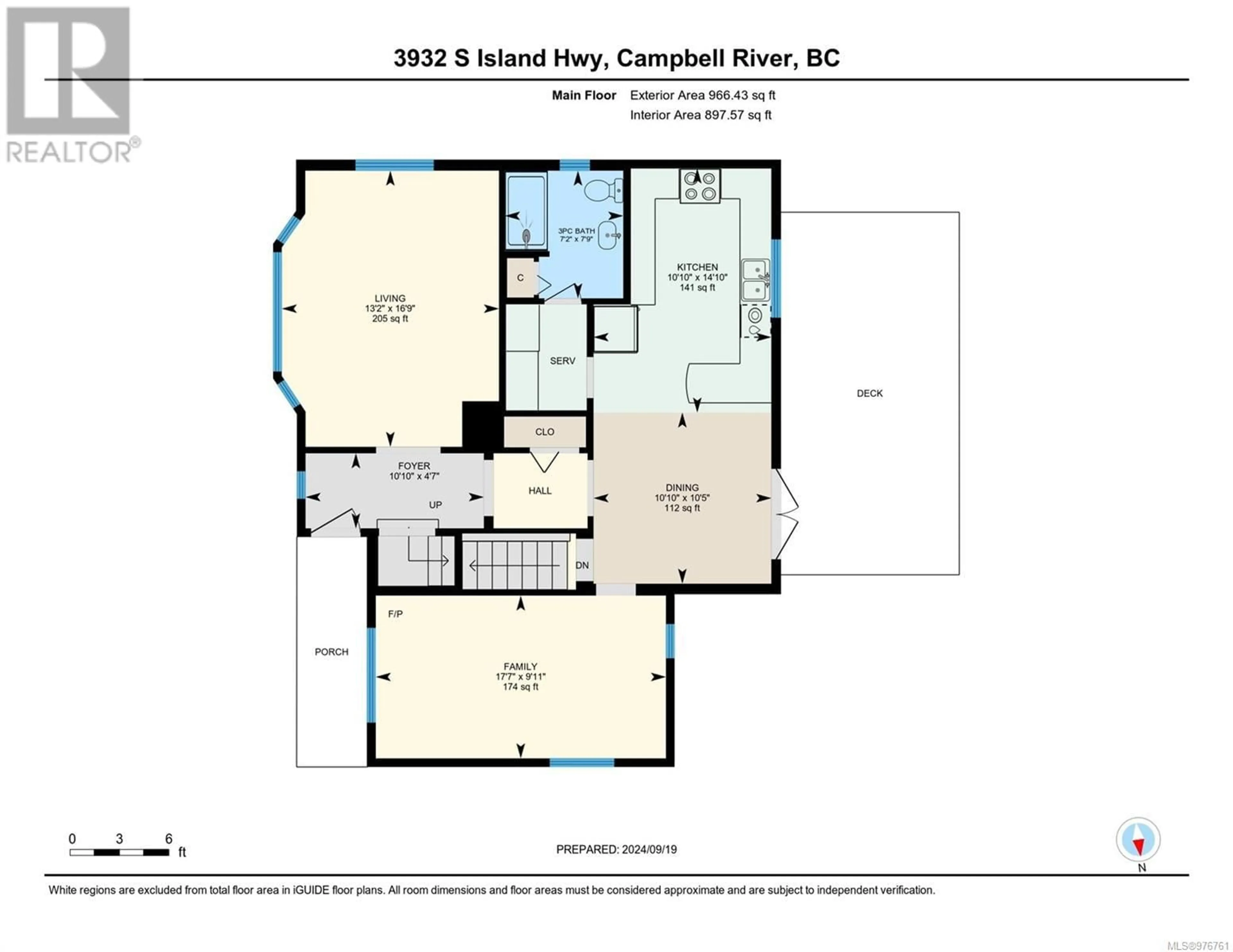 Floor plan for 3932 Island Hwy S, Campbell River British Columbia V9H1M1