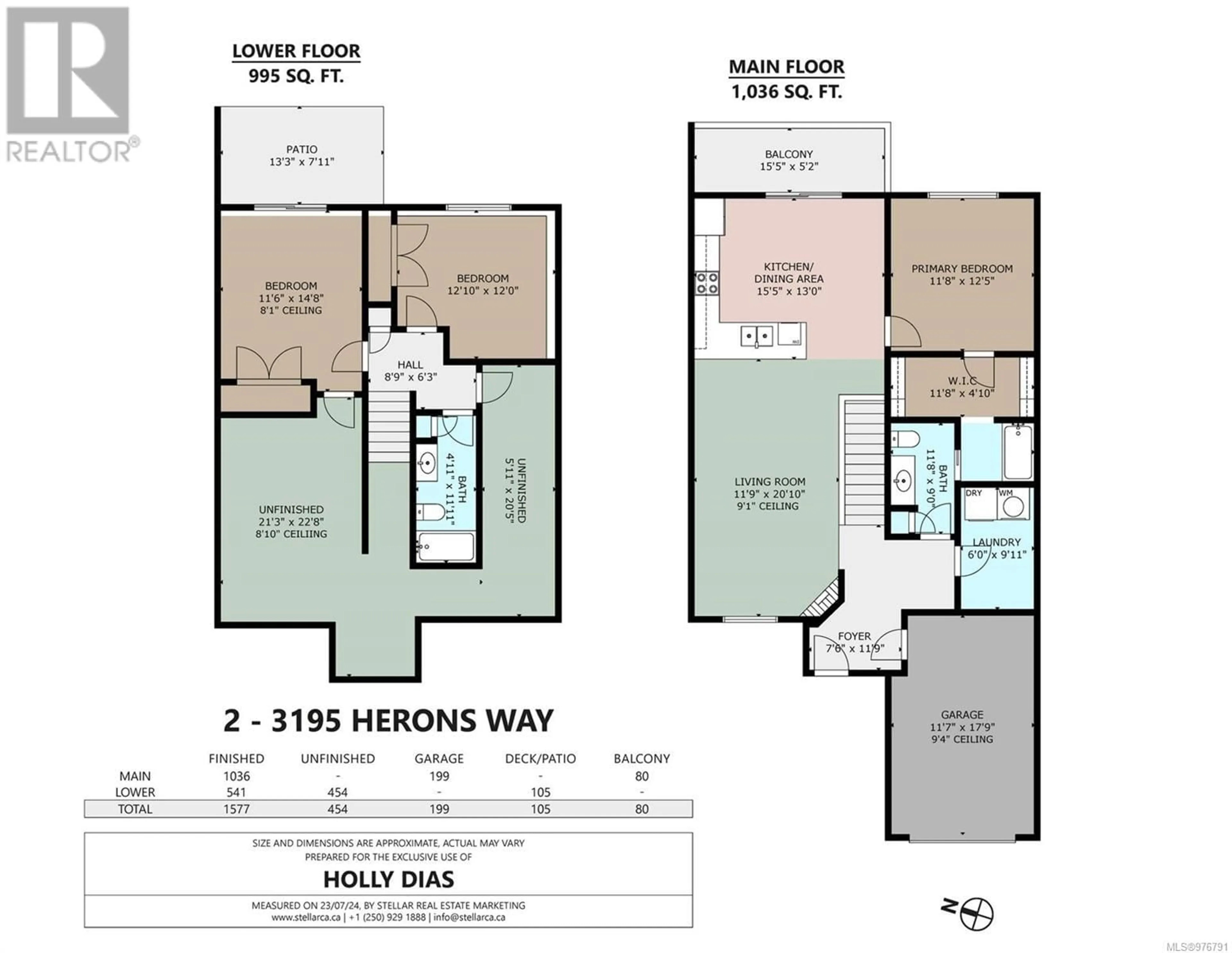 Floor plan for 2 3195 Herons Way, Duncan British Columbia V9L6Z4