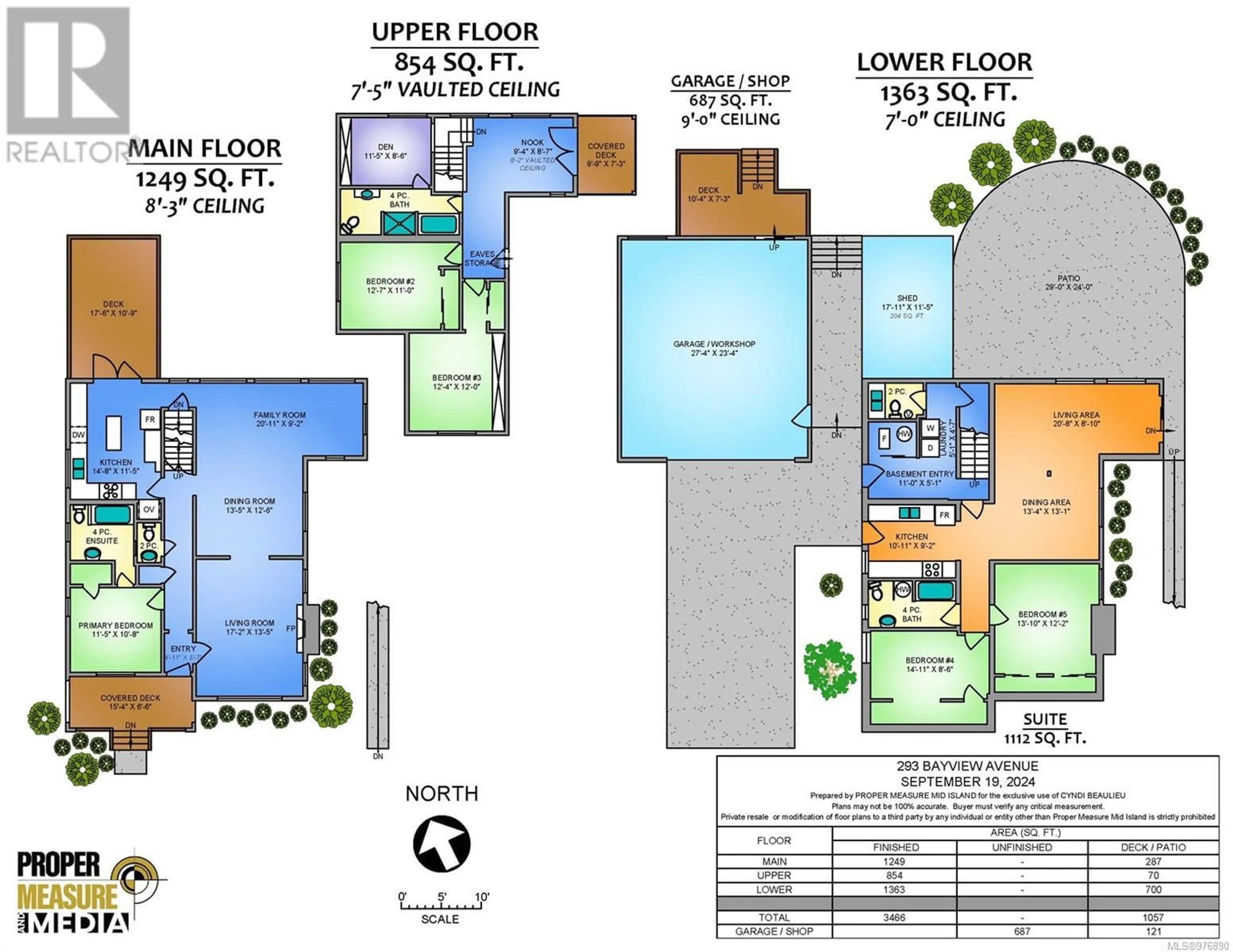 Floor plan for 293 Bayview Ave, Ladysmith British Columbia V9G1A4