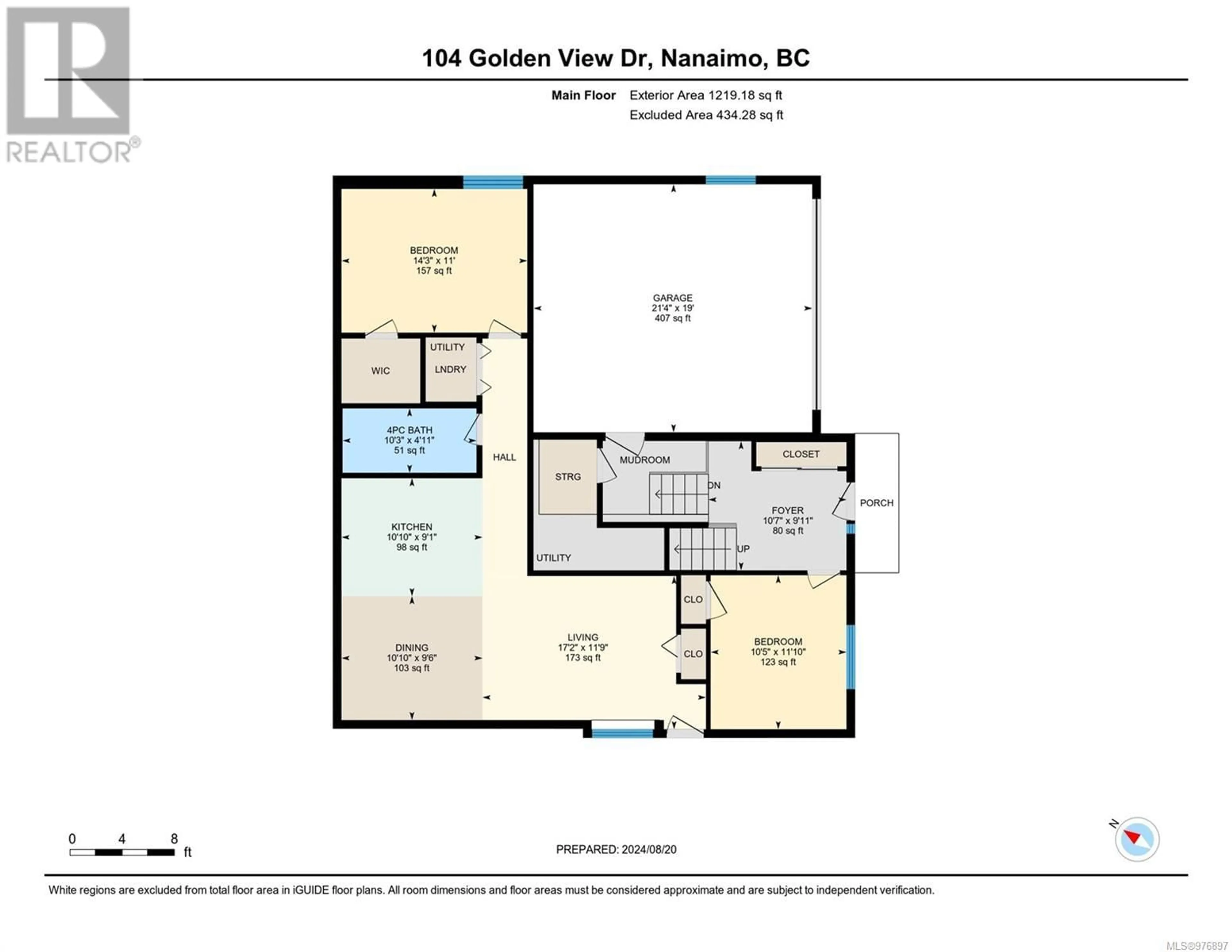 Floor plan for 104 Golden View Dr, Nanaimo British Columbia V9T0K8