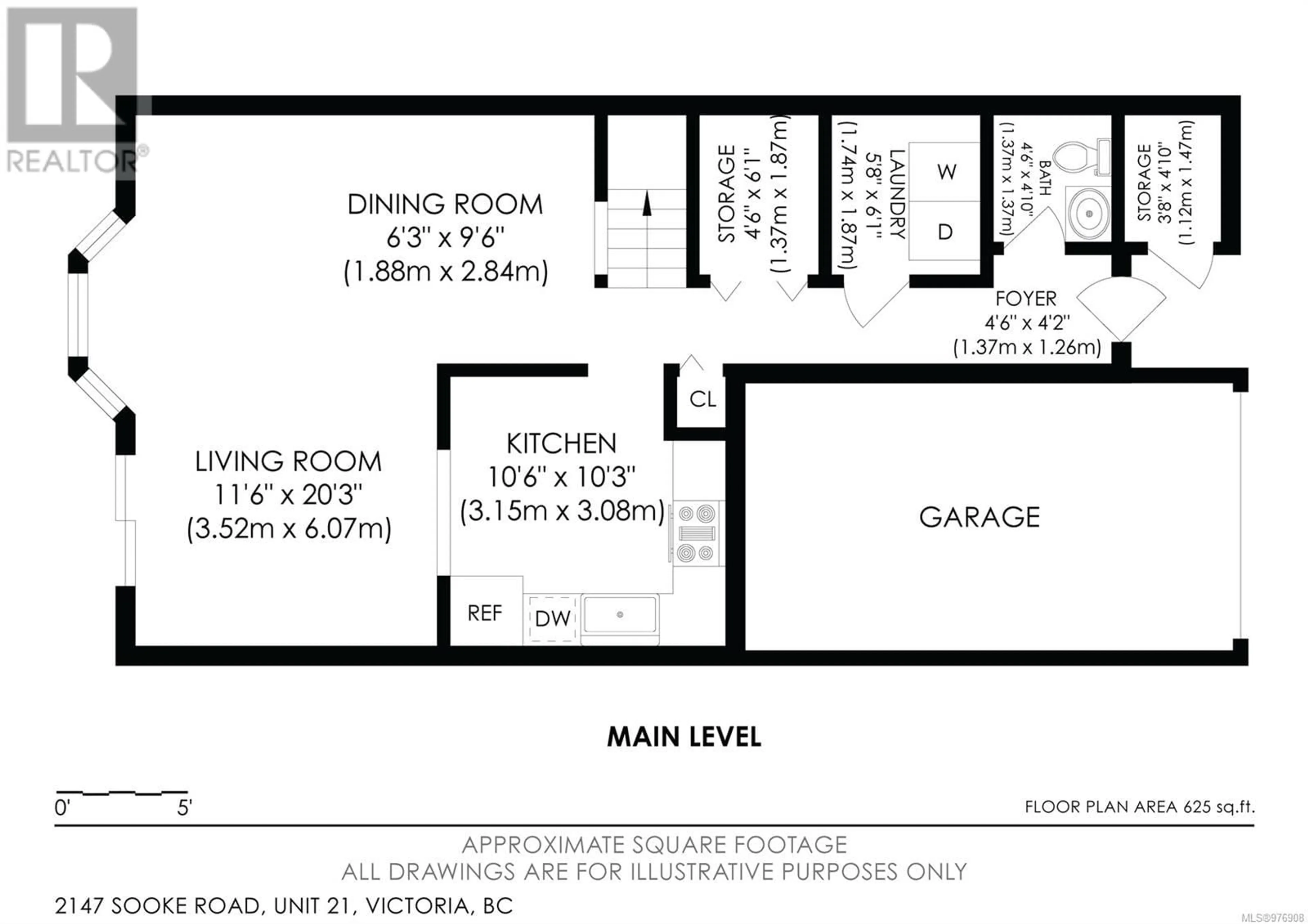 Floor plan for 21 2147 Sooke Rd, Colwood British Columbia V9B1W4