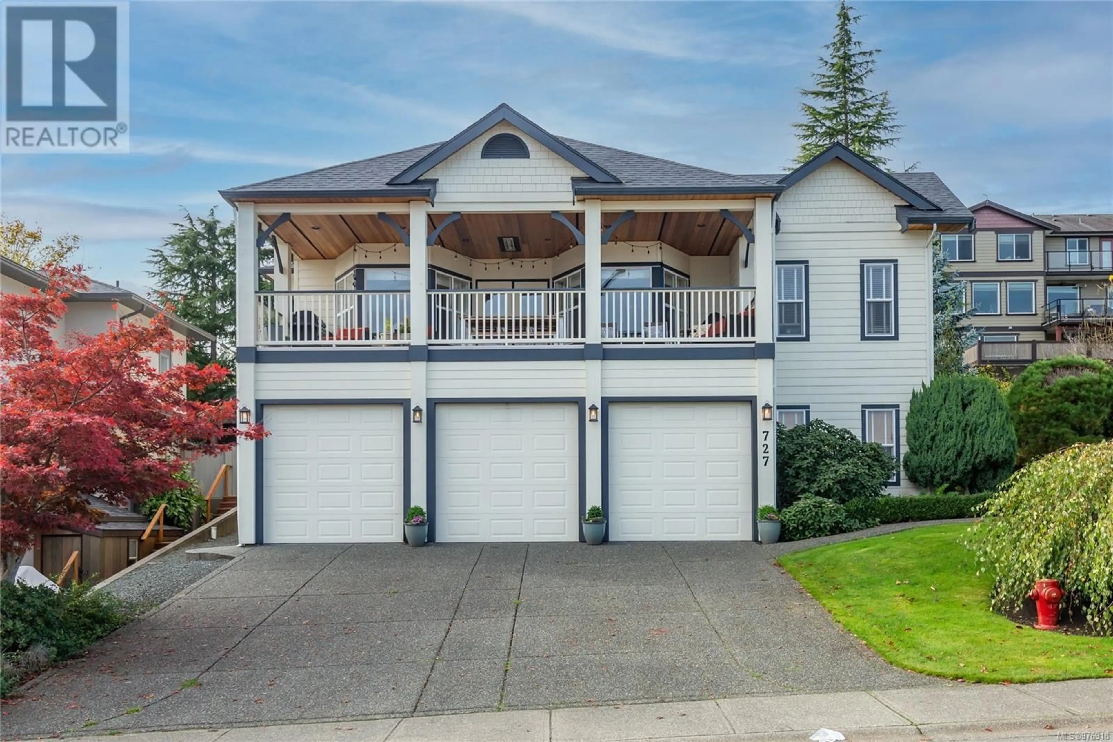 Home with vinyl exterior material, water/lake/river/ocean view for 727 NELSON ROAD, Campbell River British Columbia V9H1S1