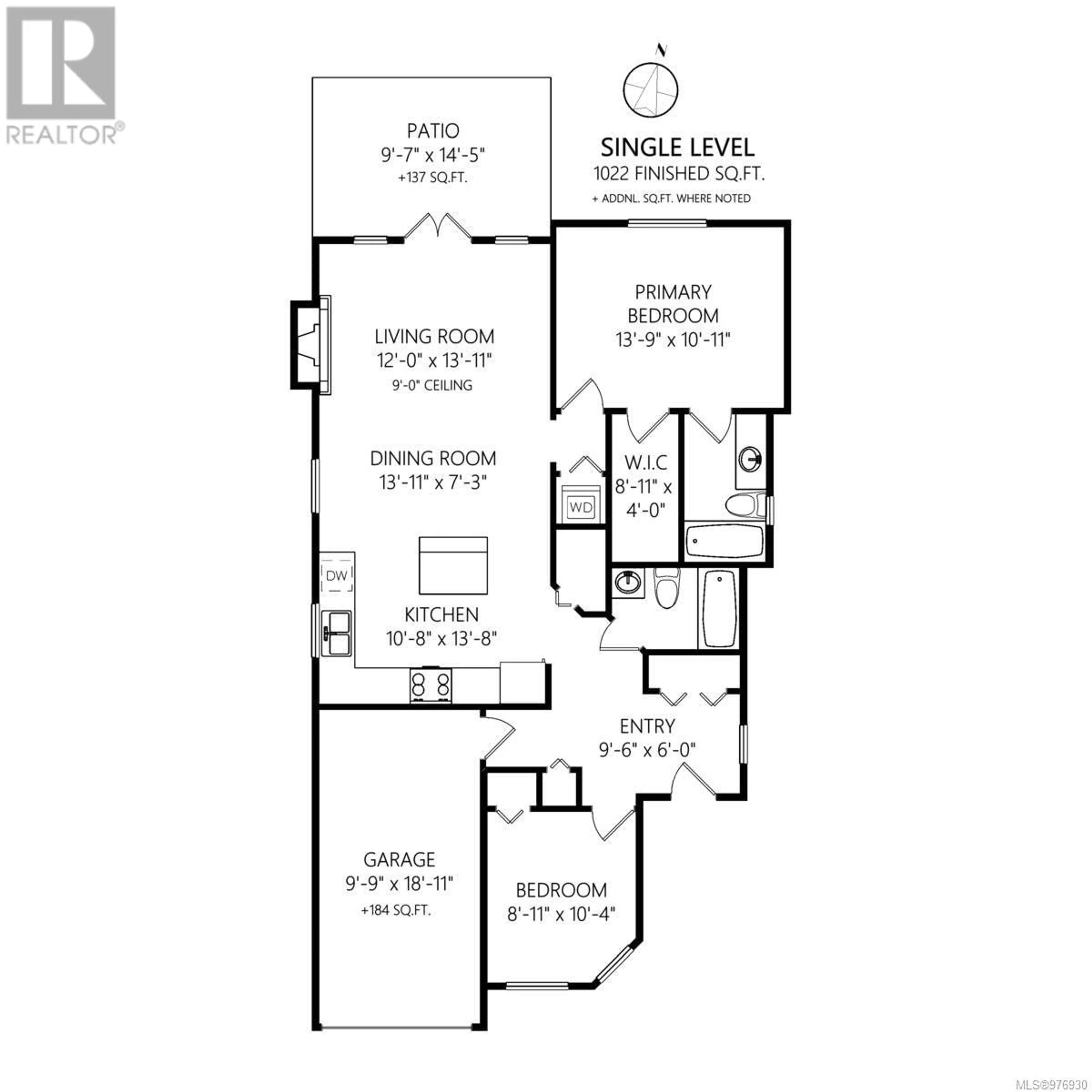 Floor plan for 992 Wild Pond Lane, Langford British Columbia V9C4M7