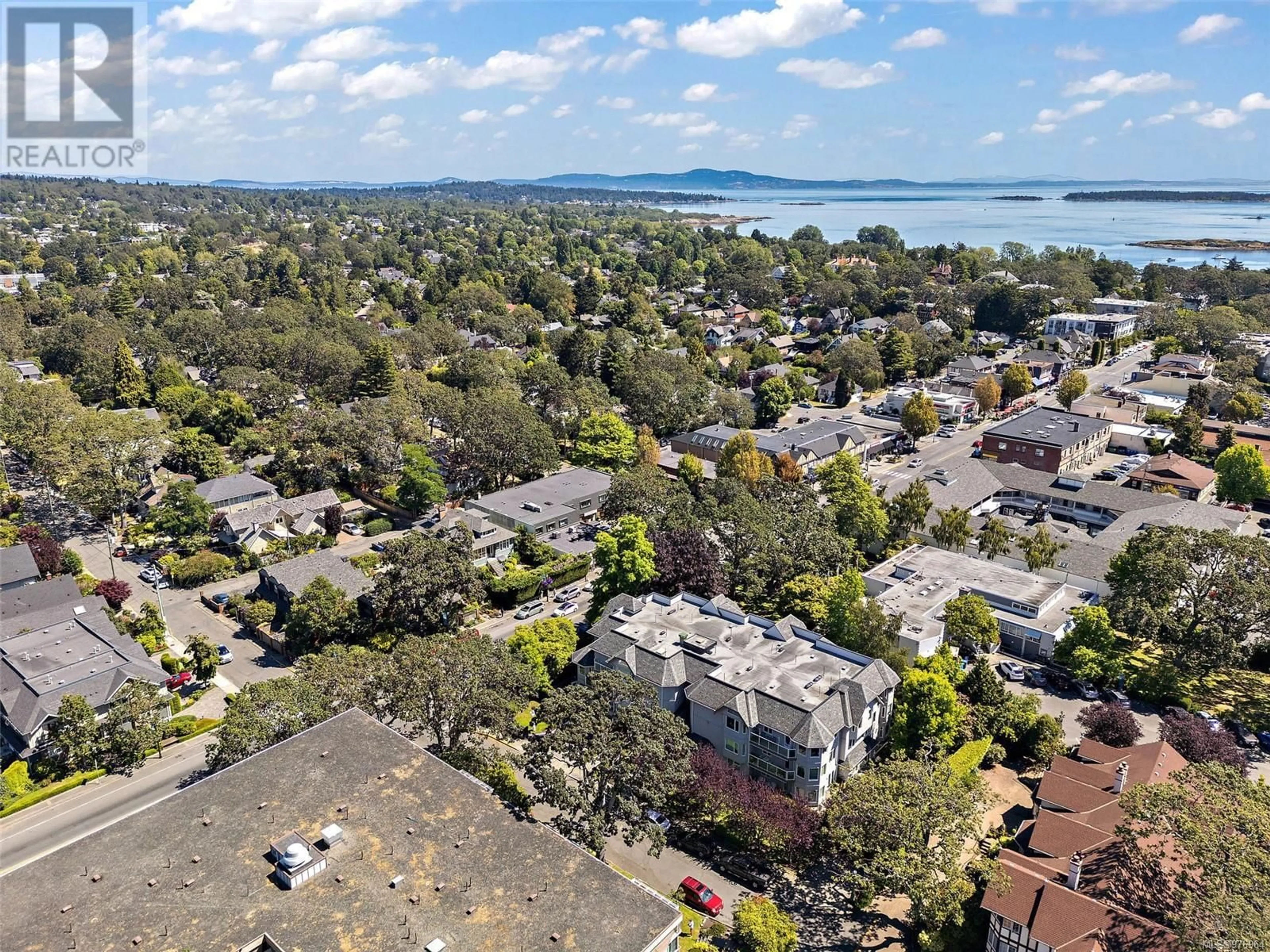 A pic from exterior of the house or condo, the street view for 203 1477 Yale St, Oak Bay British Columbia V8S4R3