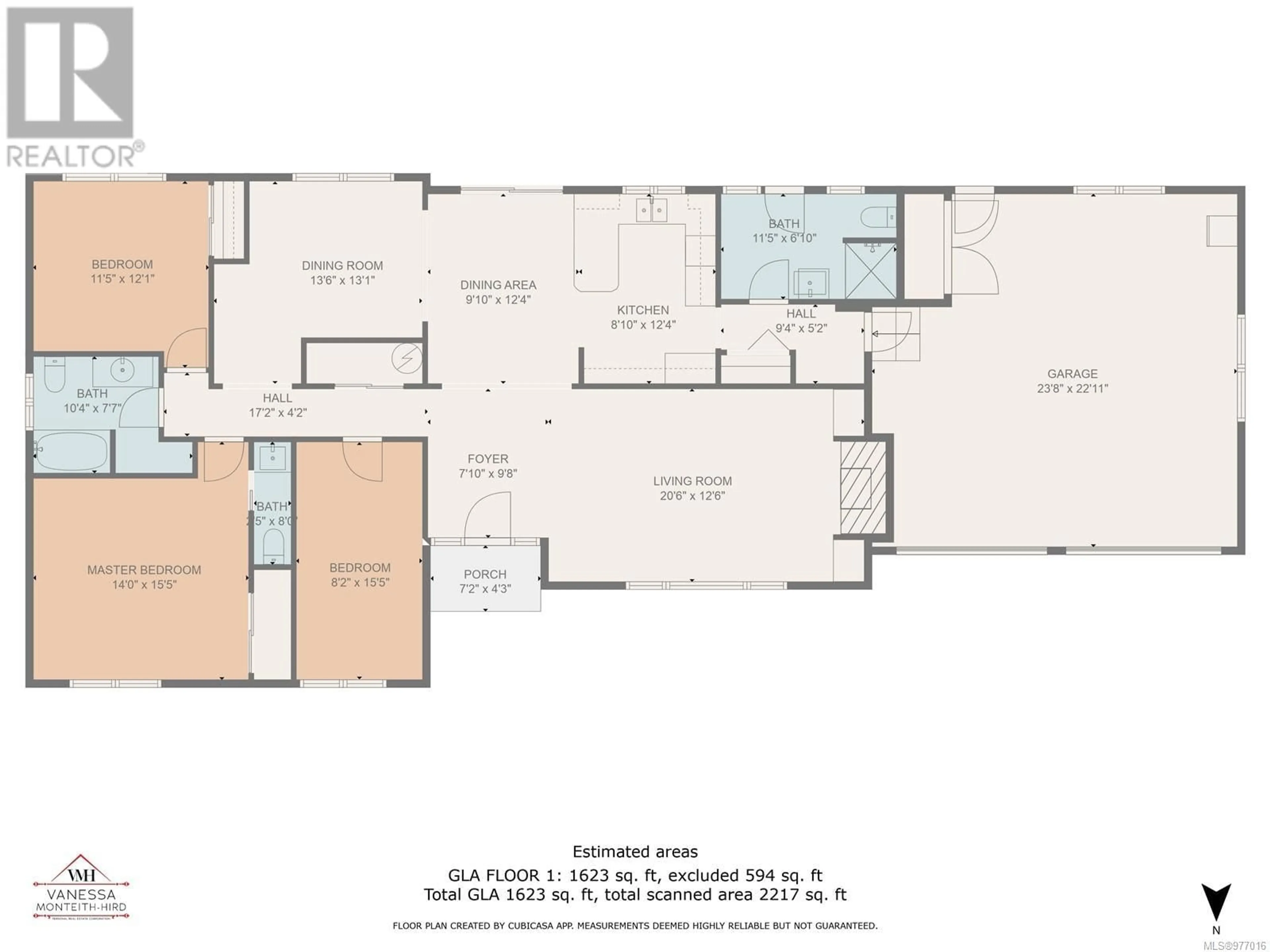 Floor plan for 1907 Cheviot Rd, Campbell River British Columbia V9W4E2