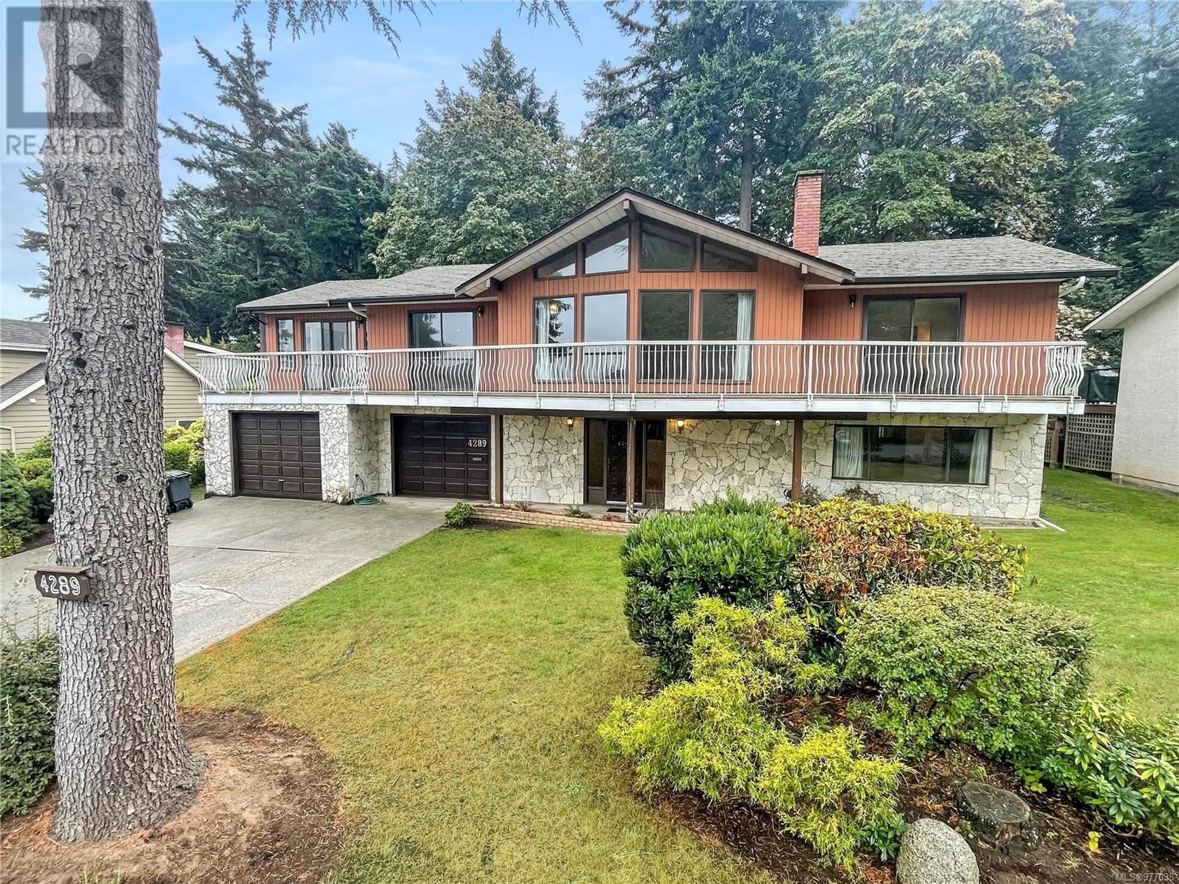 Frontside or backside of a home, cottage for 4289 Houlihan Pl, Saanich British Columbia V8N3T2