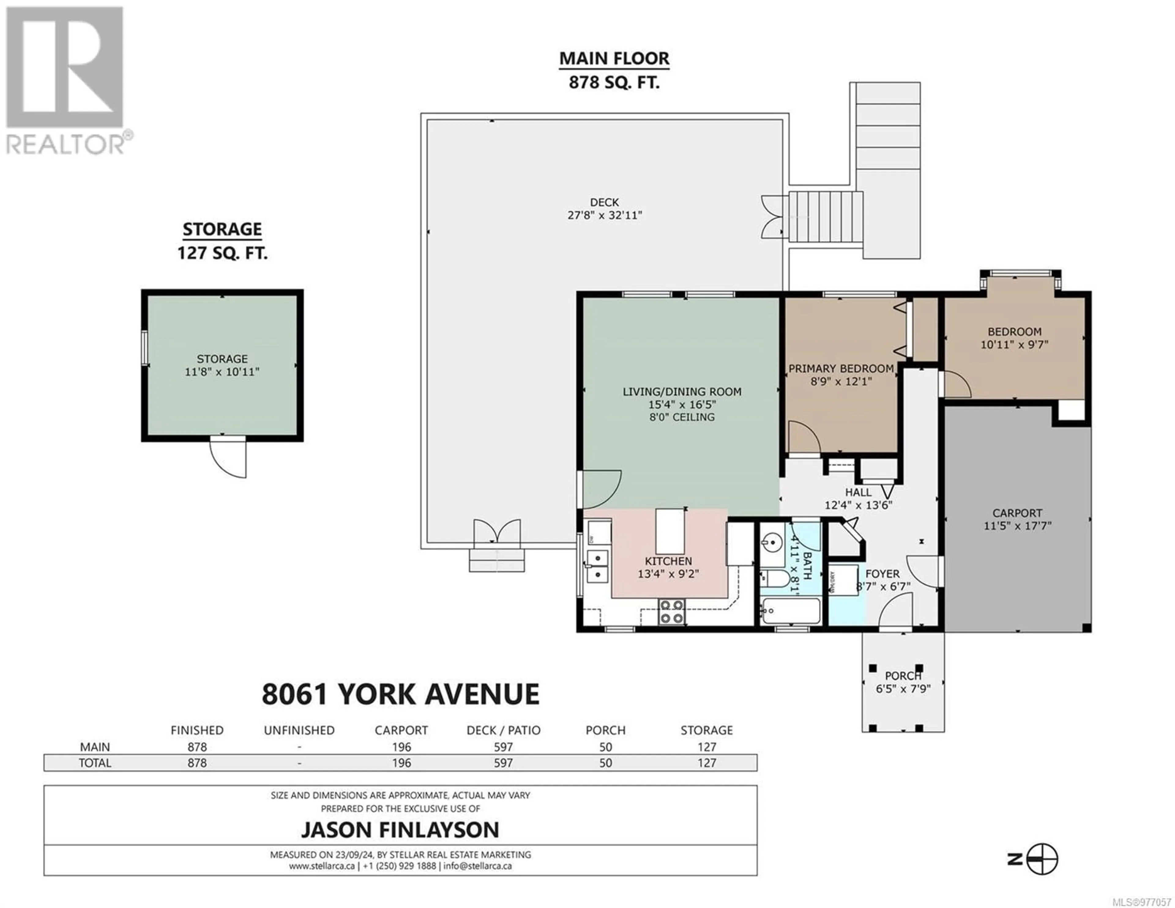 Floor plan for 8061 York Ave, Crofton British Columbia V0R1R0