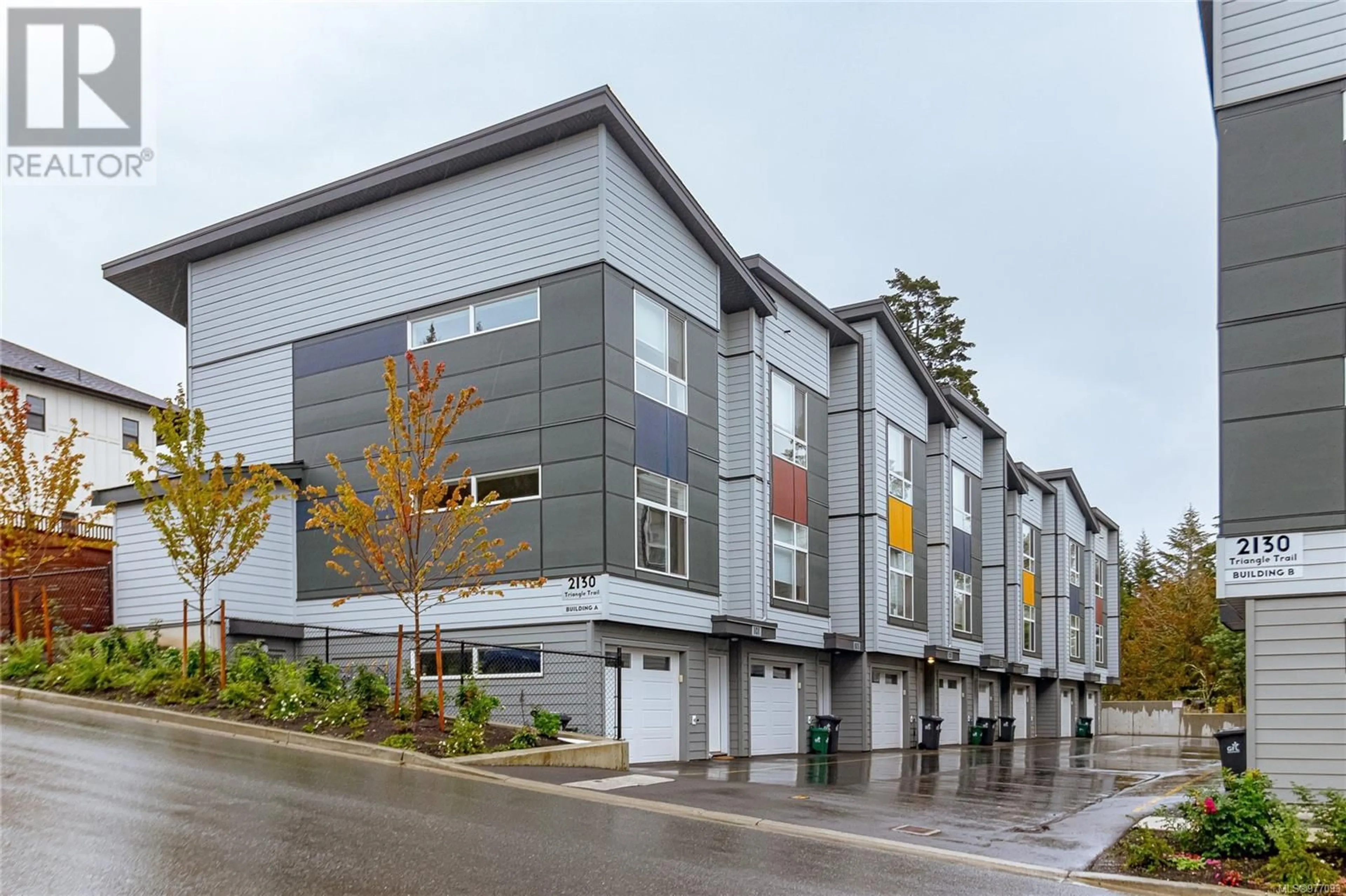 A pic from exterior of the house or condo, the front or back of building for 111 2130 Triangle Trail, Langford British Columbia V9C0R2