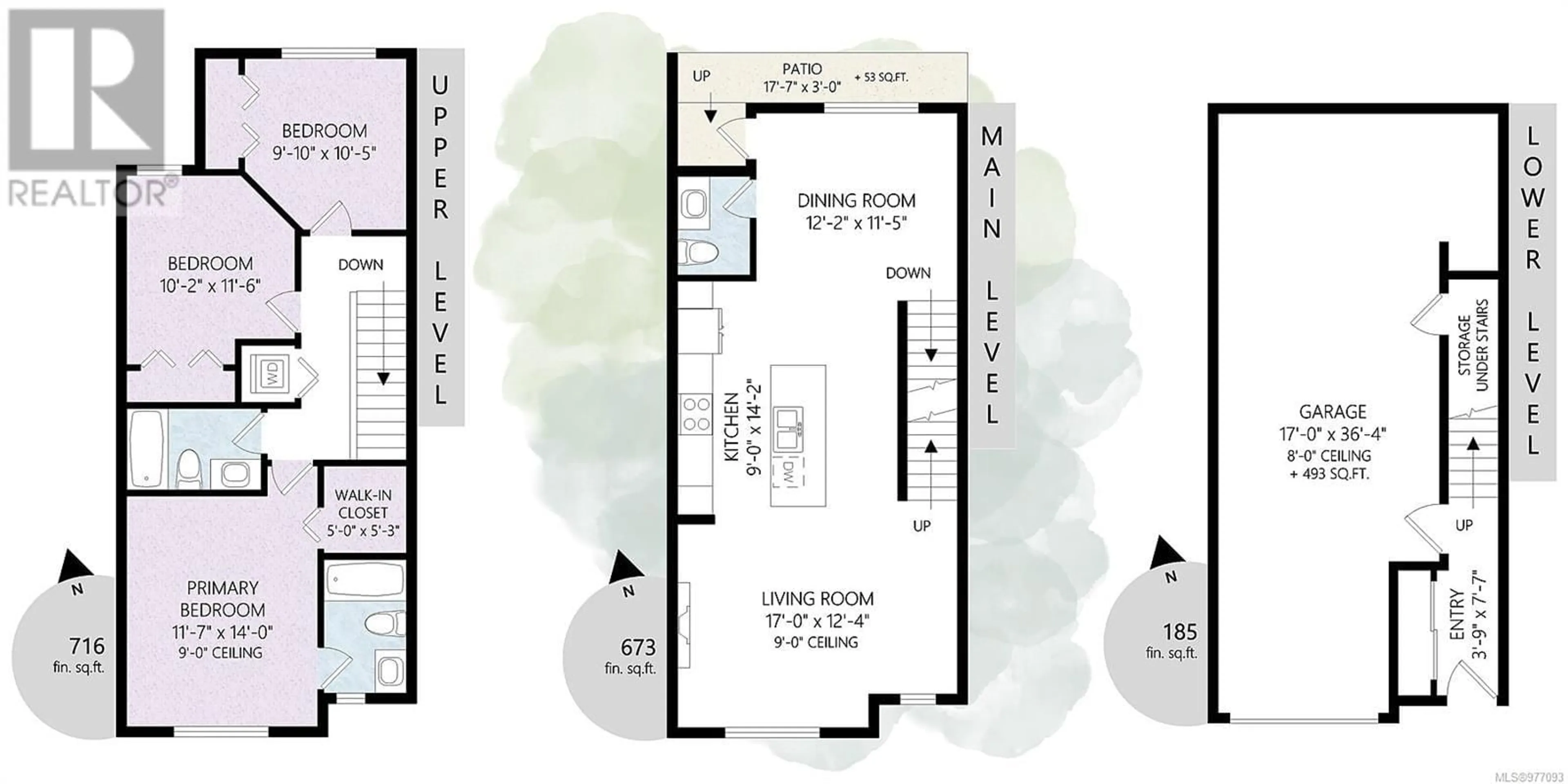 Floor plan for 111 2130 Triangle Trail, Langford British Columbia V9C0R2