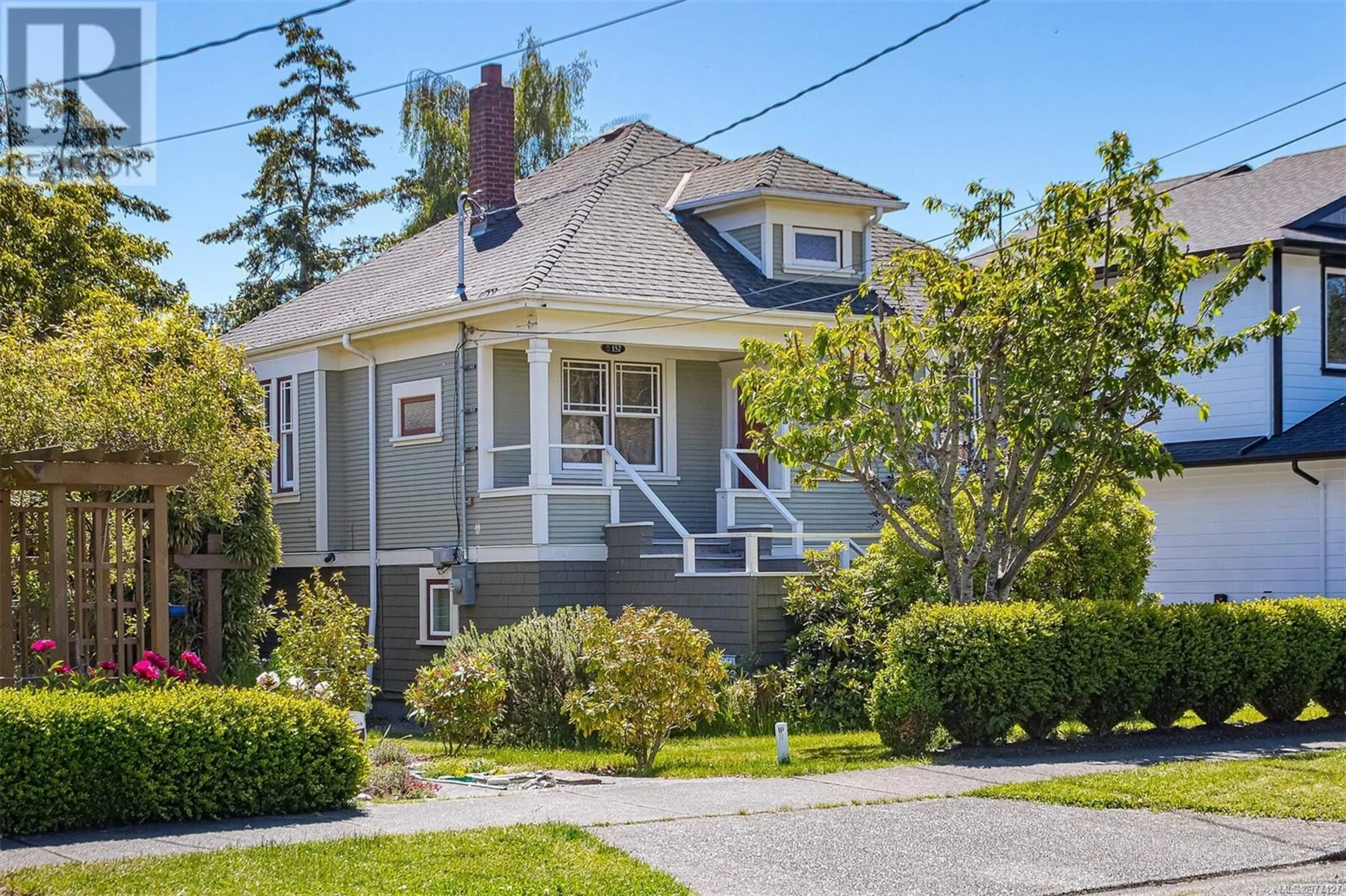 Frontside or backside of a home, cottage for 157 Olive St, Victoria British Columbia V8S3H4