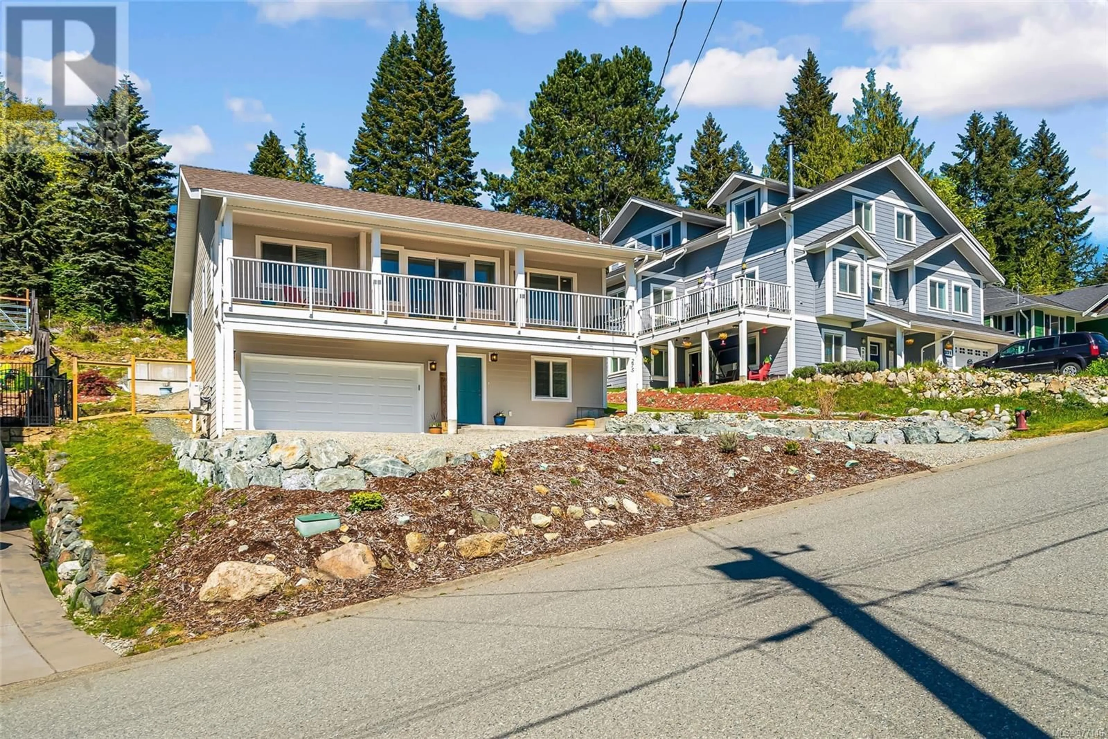 Frontside or backside of a home, the street view for 275 Castley Hts, Lake Cowichan British Columbia V0R2G0