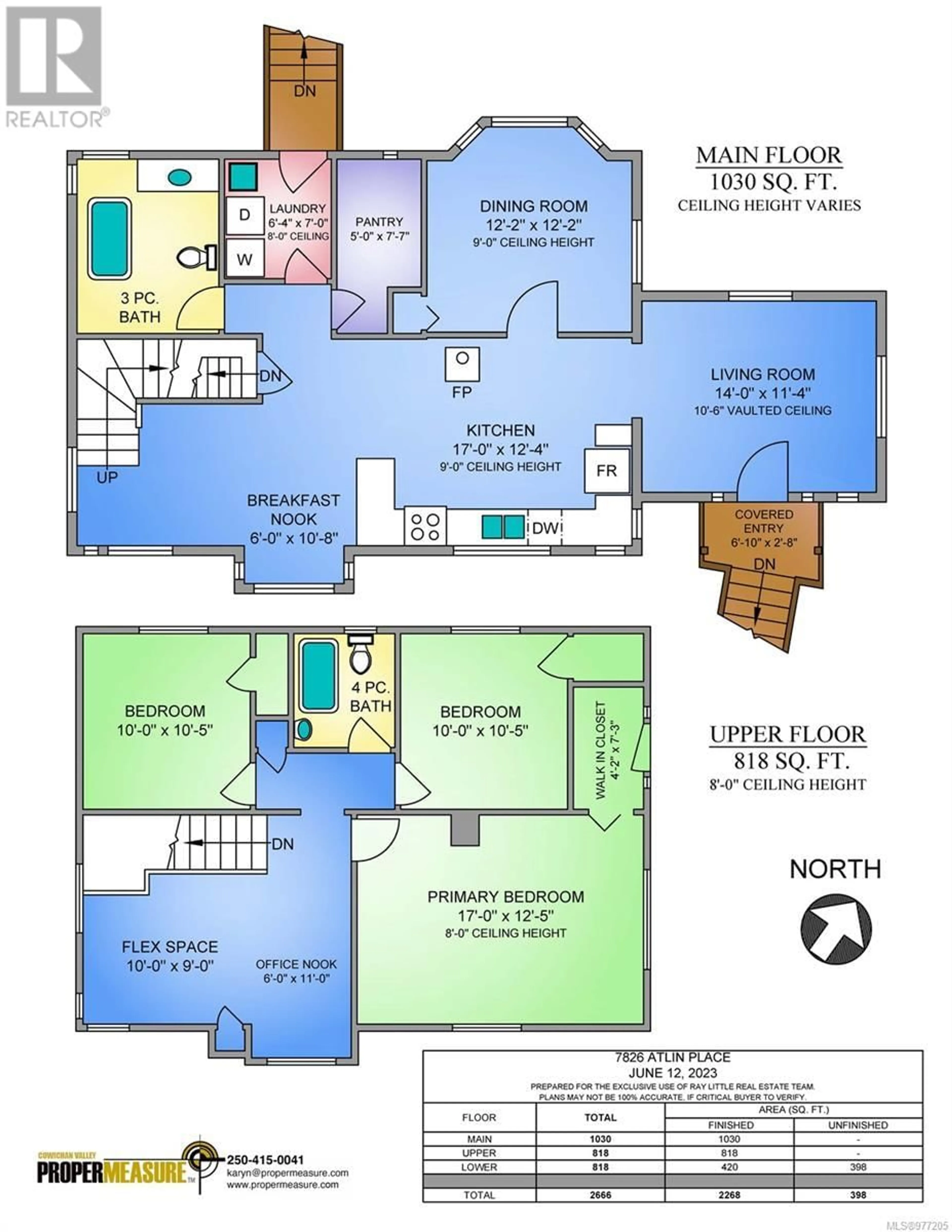 Floor plan for 7826 Atlin Pl, Crofton British Columbia V0R1R0