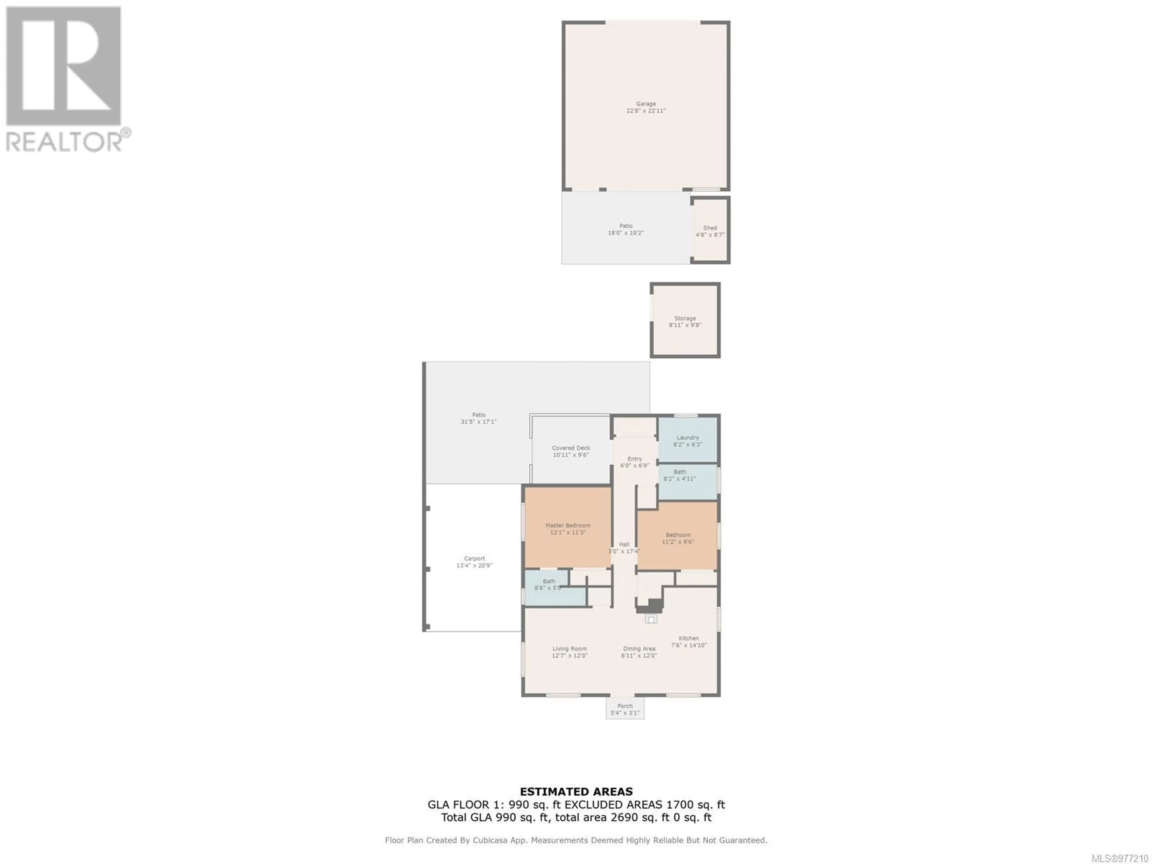 Floor plan for 460 8th St, Nanaimo British Columbia V9R1B2