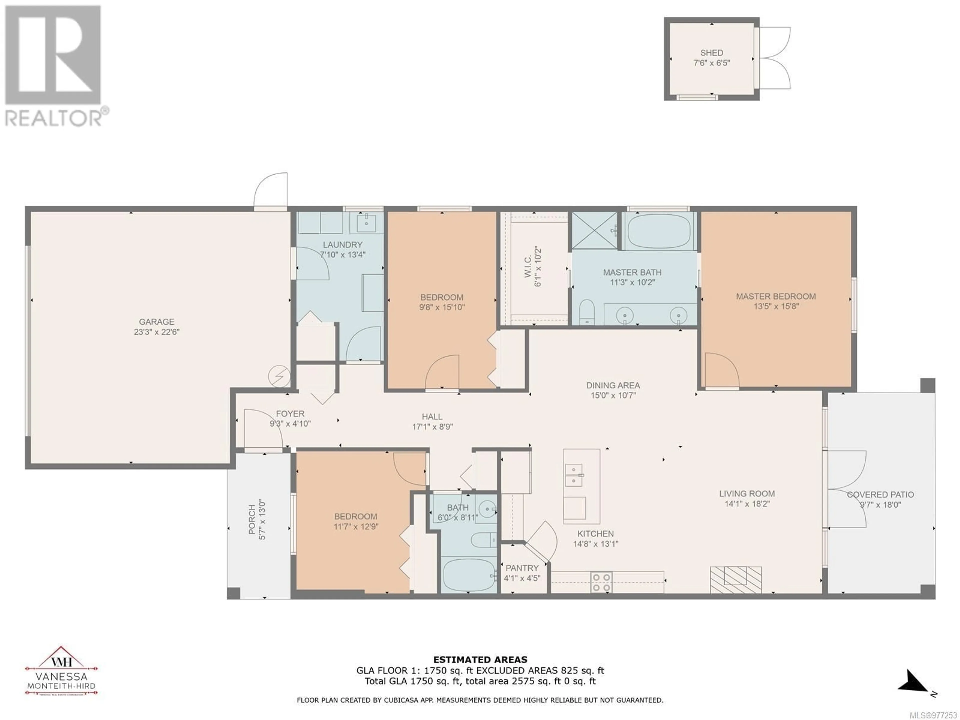 Floor plan for 11 3647 Vermont Pl, Campbell River British Columbia V9H0B9