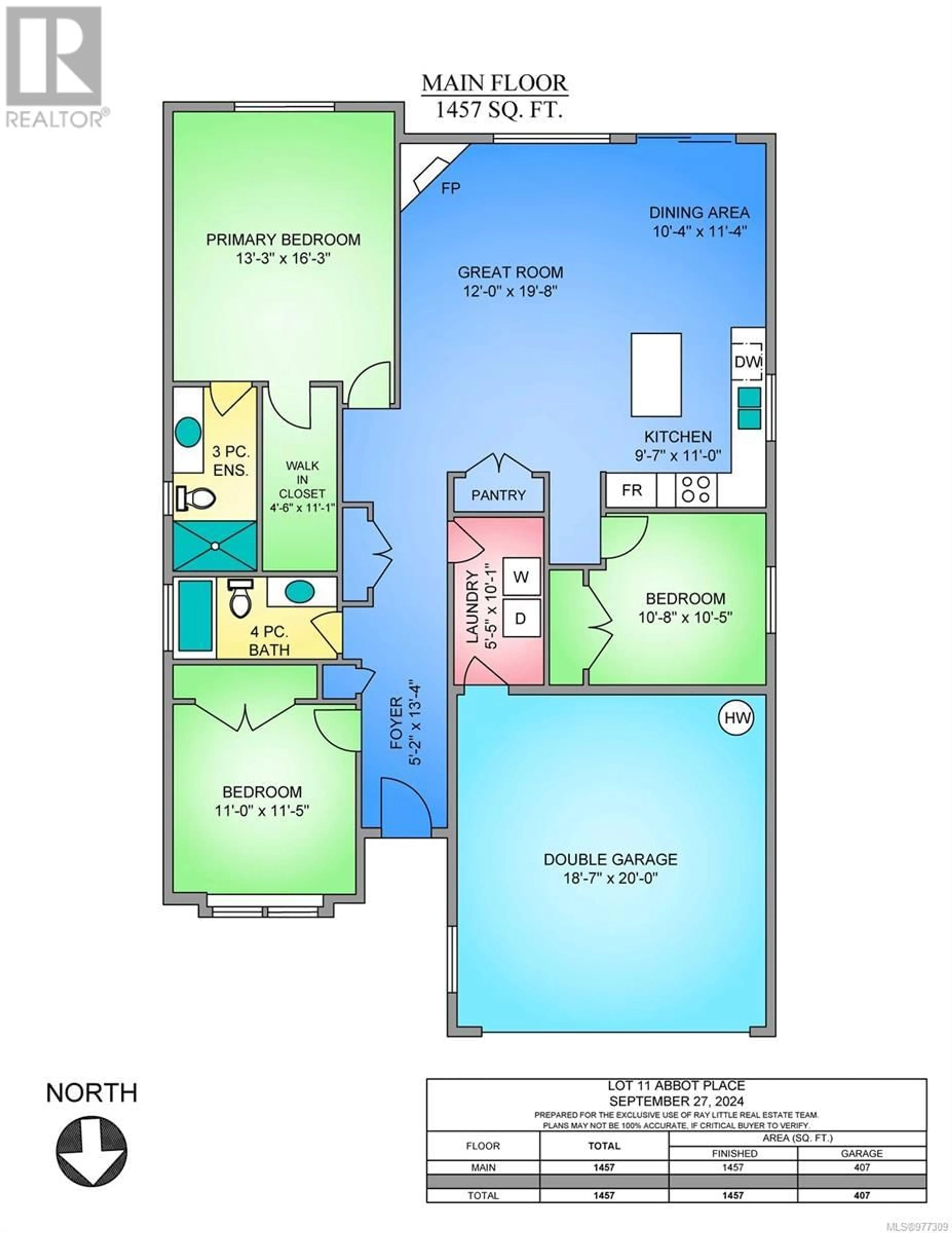 Floor plan for 3019 Abbott Pl, Chemainus British Columbia V9L3X1