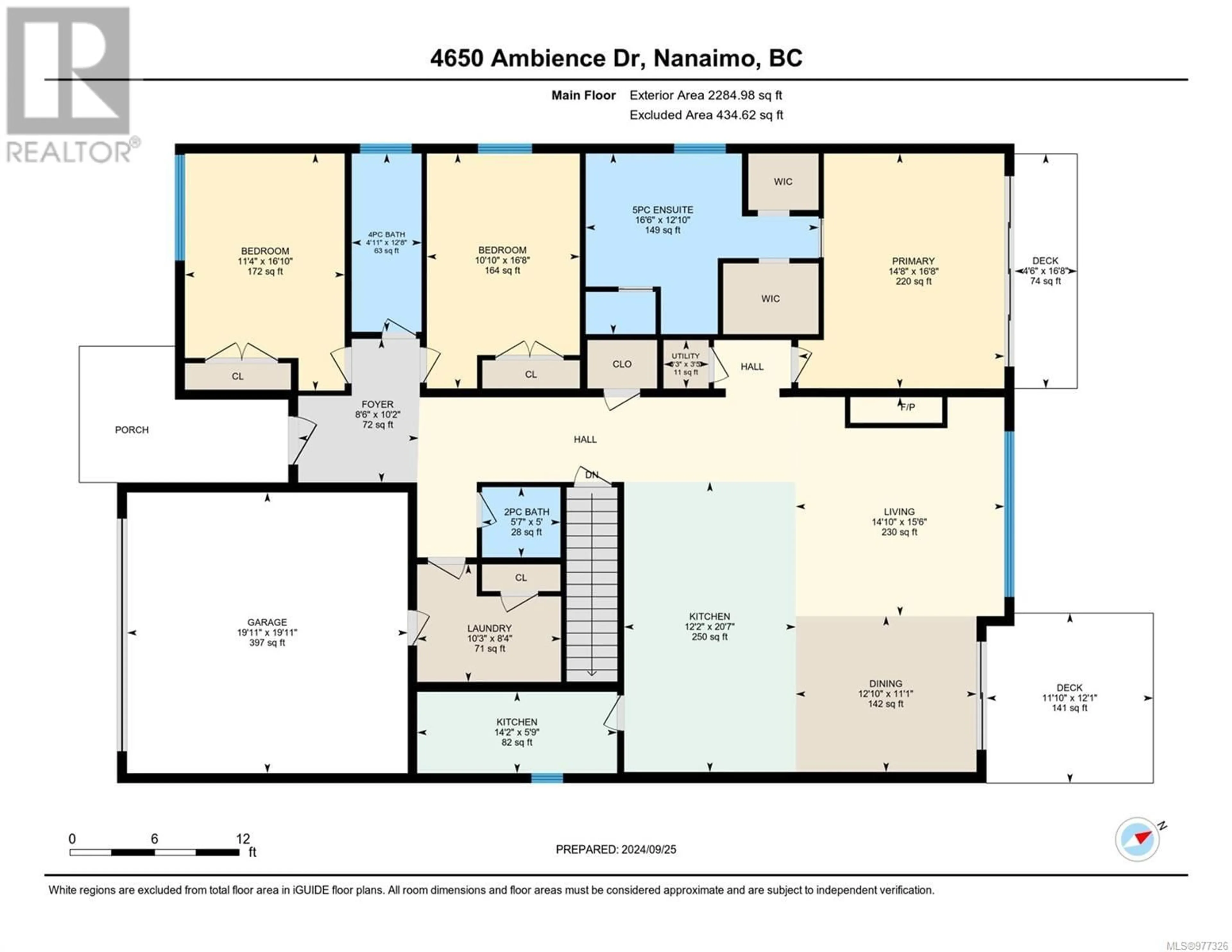 Floor plan for 4650 Ambience Dr, Nanaimo British Columbia V9T0L3