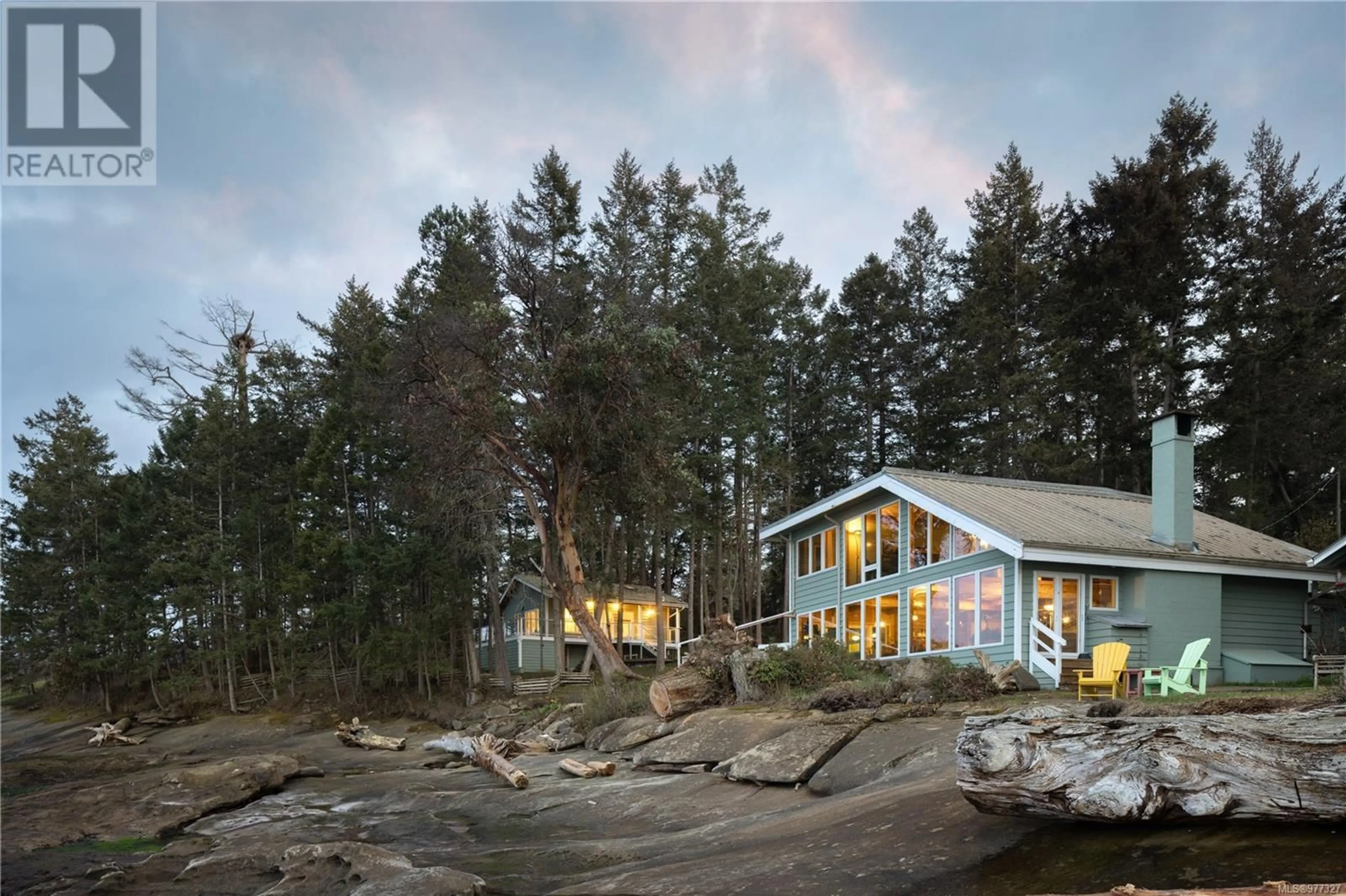 A pic from exterior of the house or condo, cottage for 281 Bellhouse Rd, Galiano Island British Columbia V0N1P0