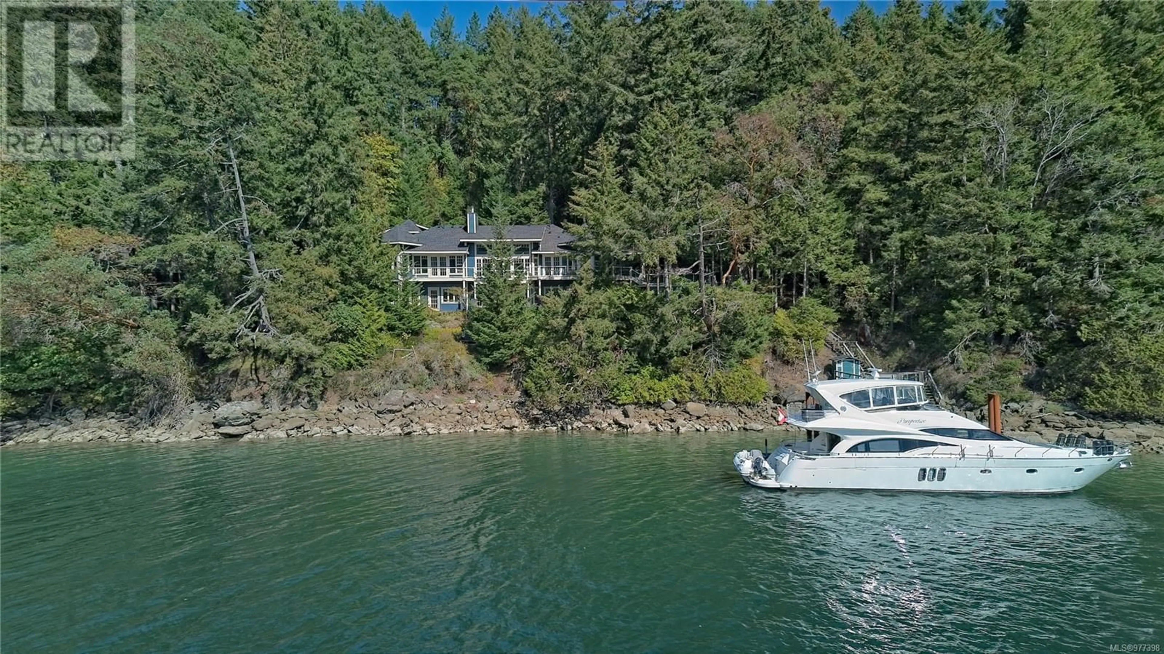 A pic from outside/outdoor area/front of a property/back of a property/a pic from drone, water/lake/river/ocean view for 367 LONG HARBOUR ROAD, Salt Spring British Columbia V8K2M2