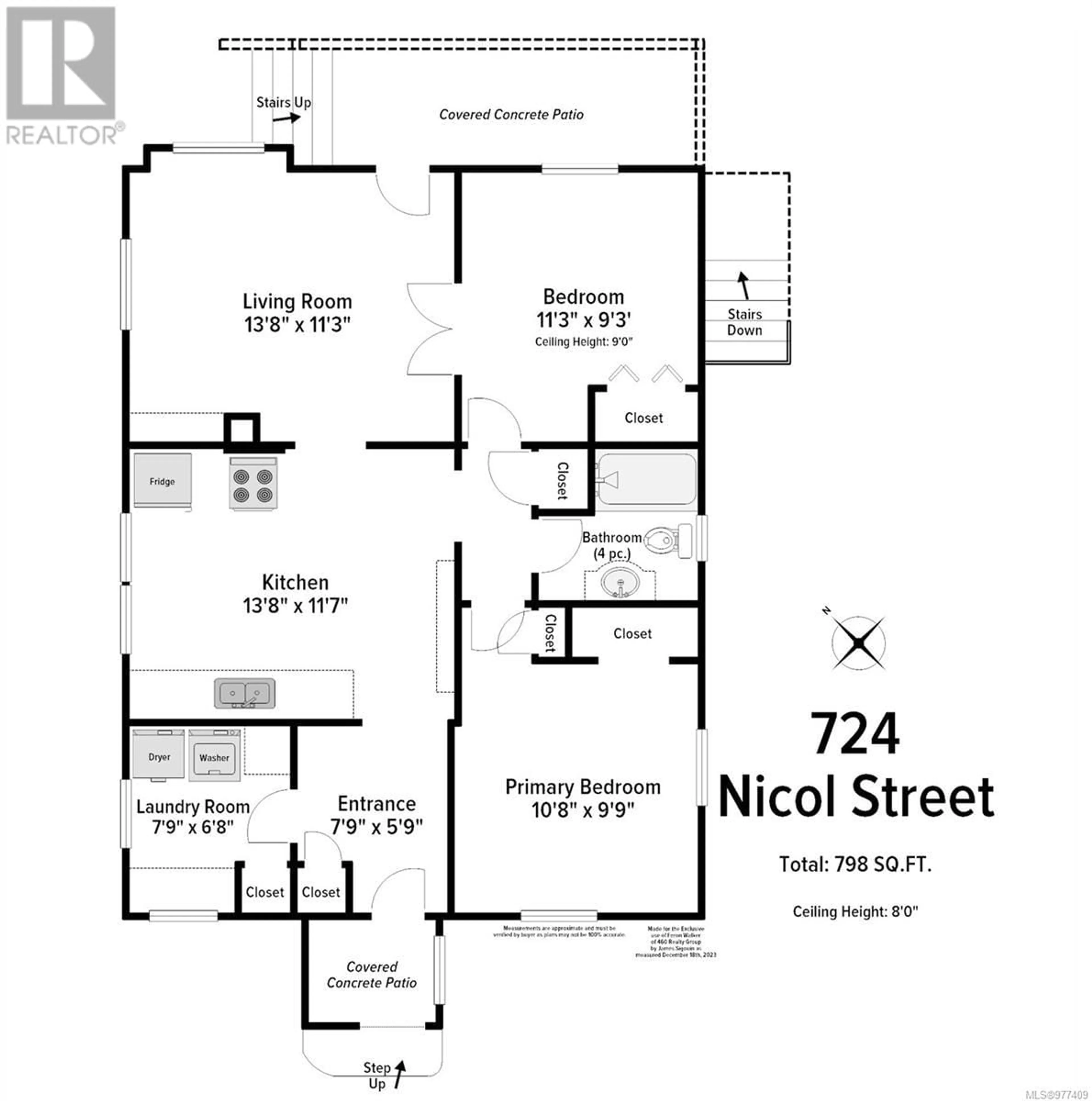 Floor plan for 724 Nicol St, Nanaimo British Columbia V9R4V1