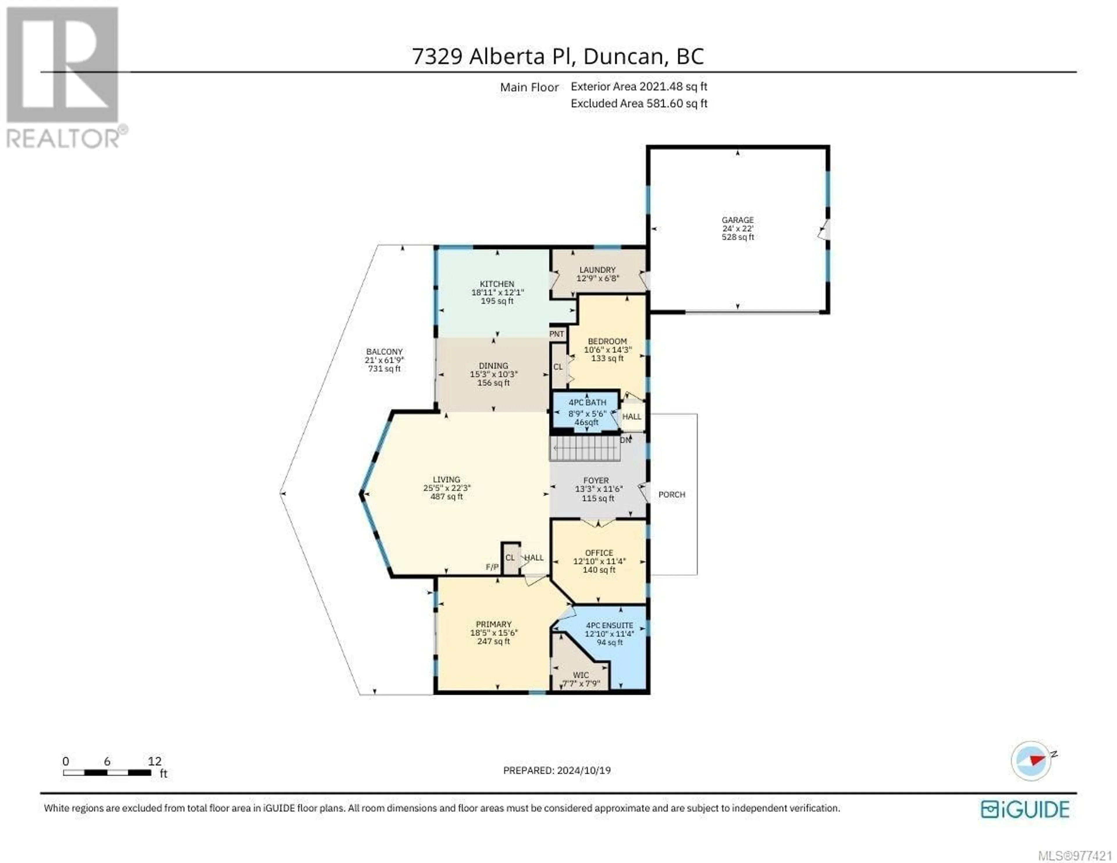 Floor plan for 7329 Alberta Pl, Duncan British Columbia V9L5W8