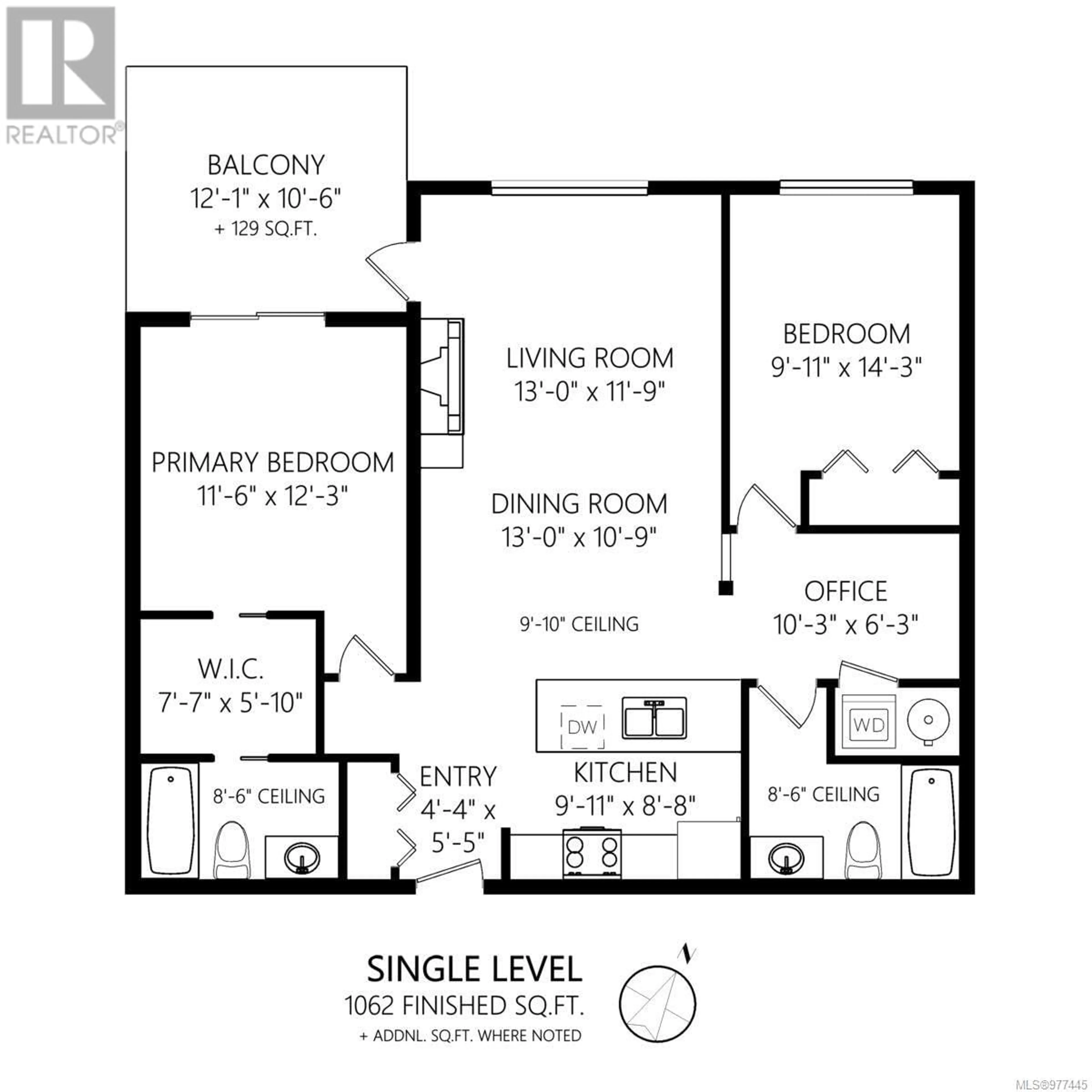 Floor plan for 204 623 Treanor Ave, Langford British Columbia V9B0B1